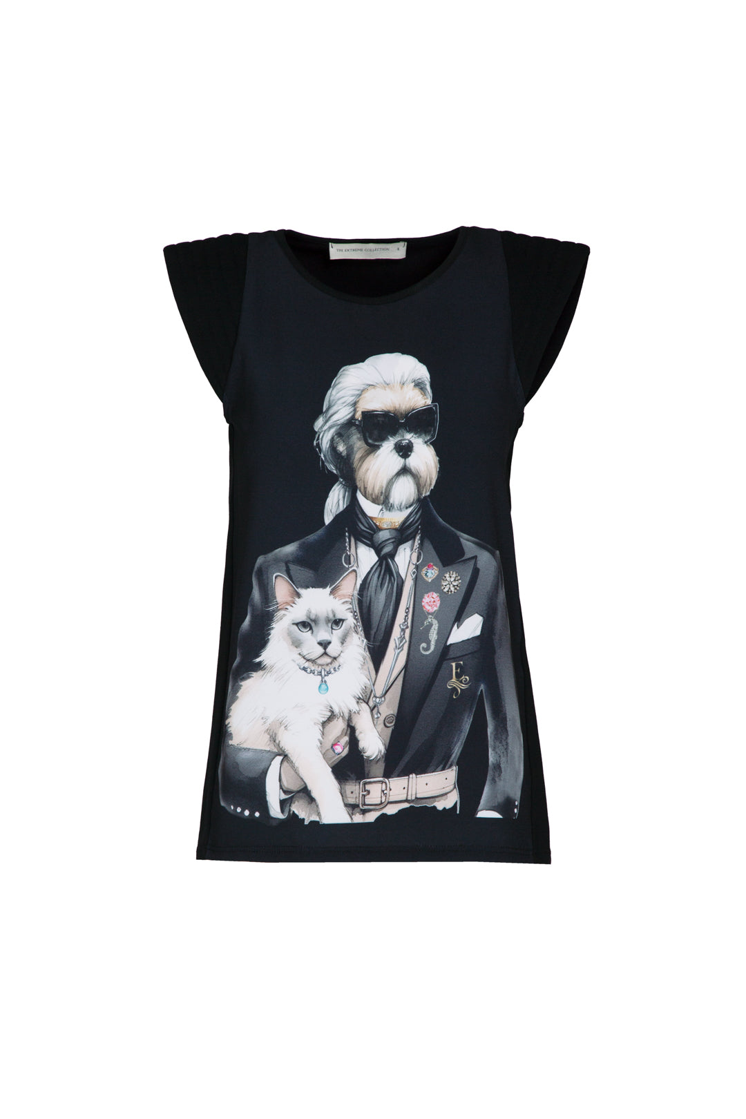 BLACK SWEET CAT T-SHIRT