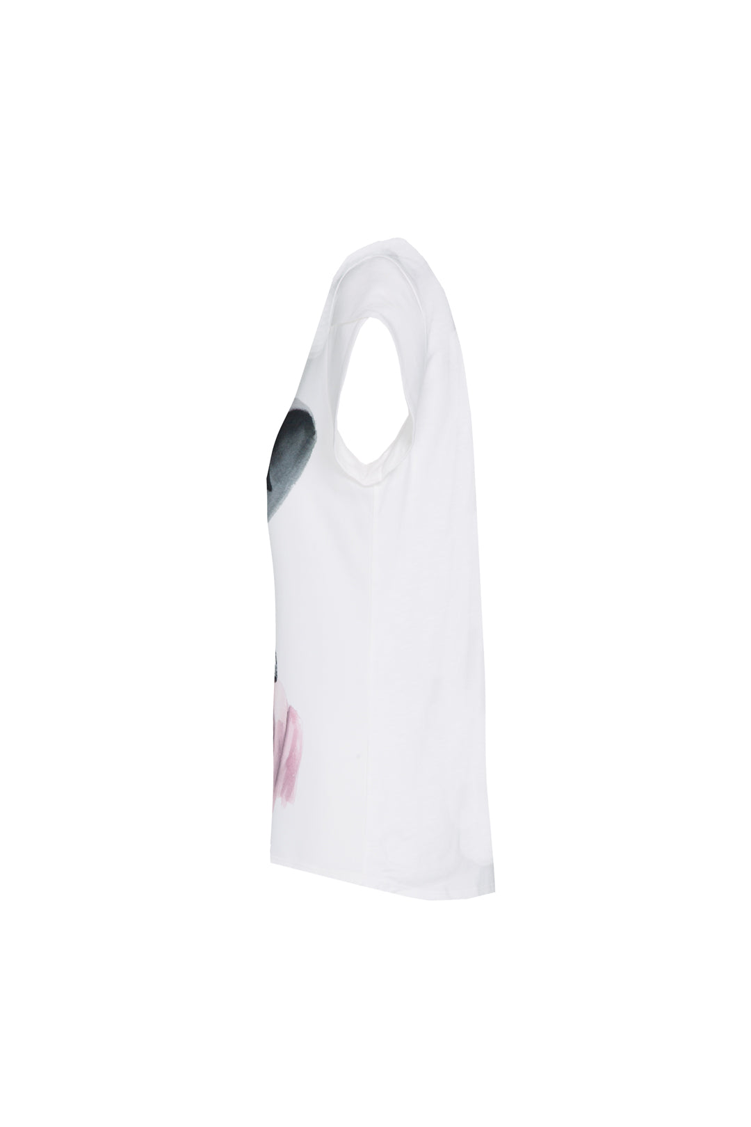 WHITE CAMELIA T-SHIRT