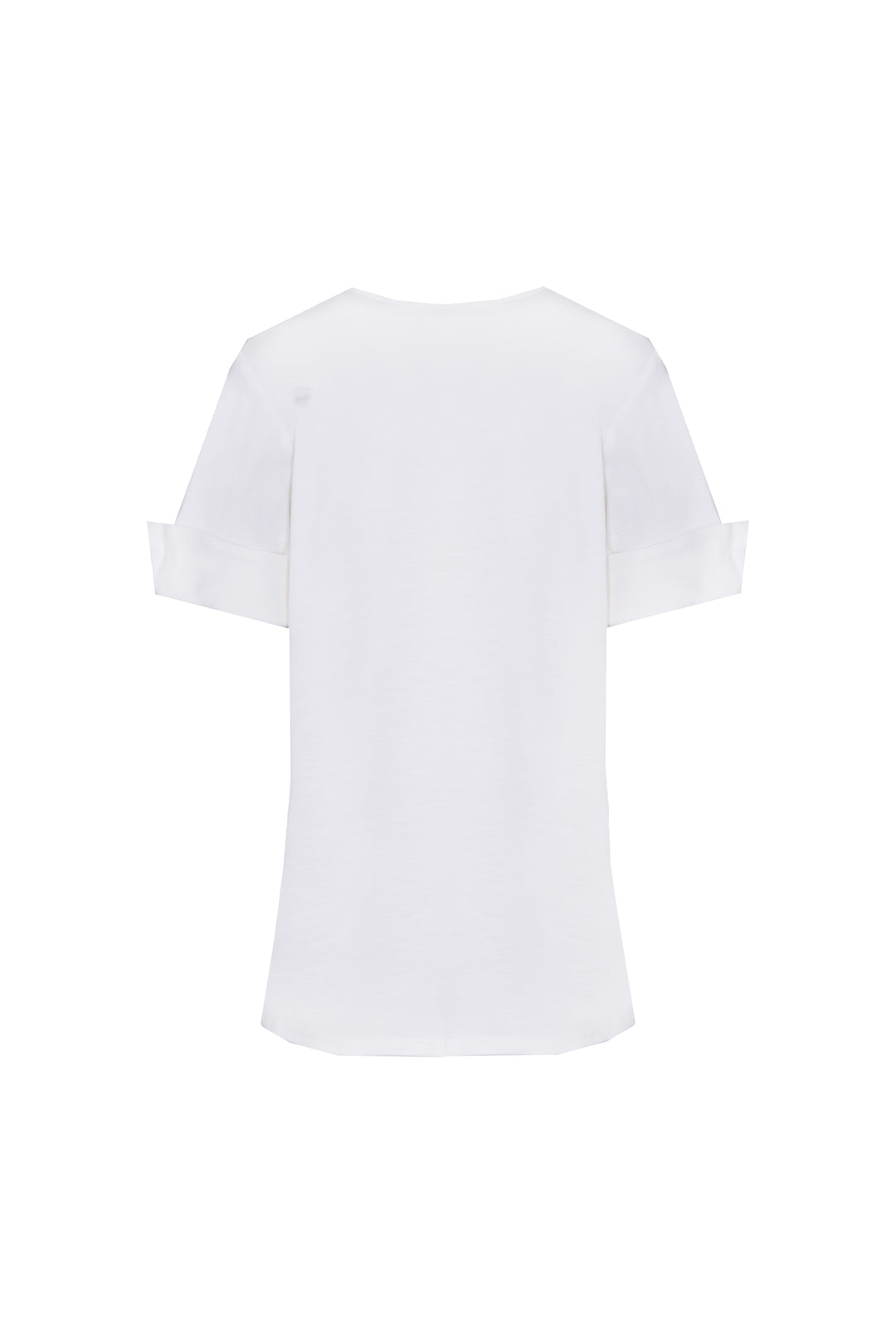 WHITE FASHION STYLE T-SHIRT