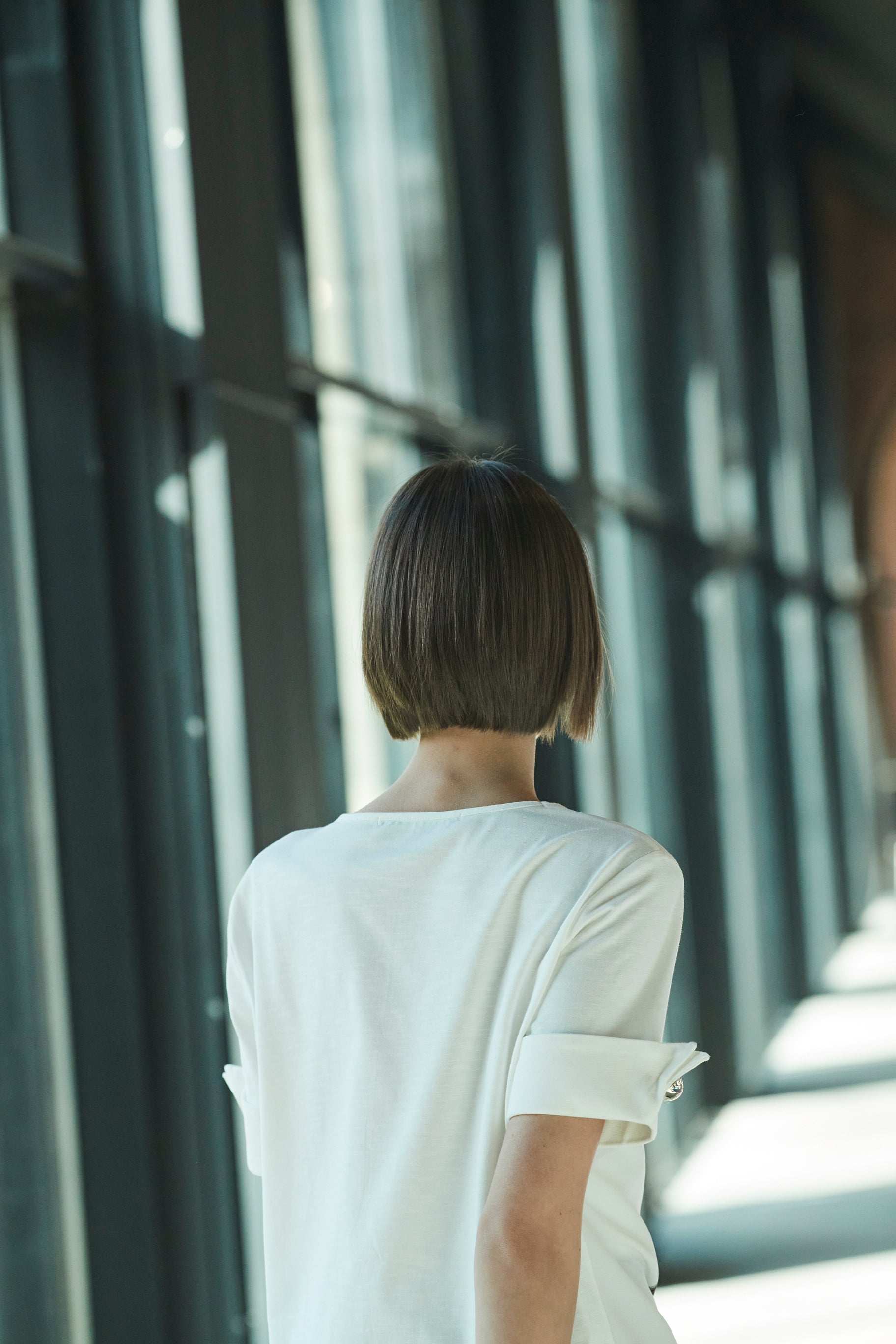 WHITE FASHION STYLE T-SHIRT