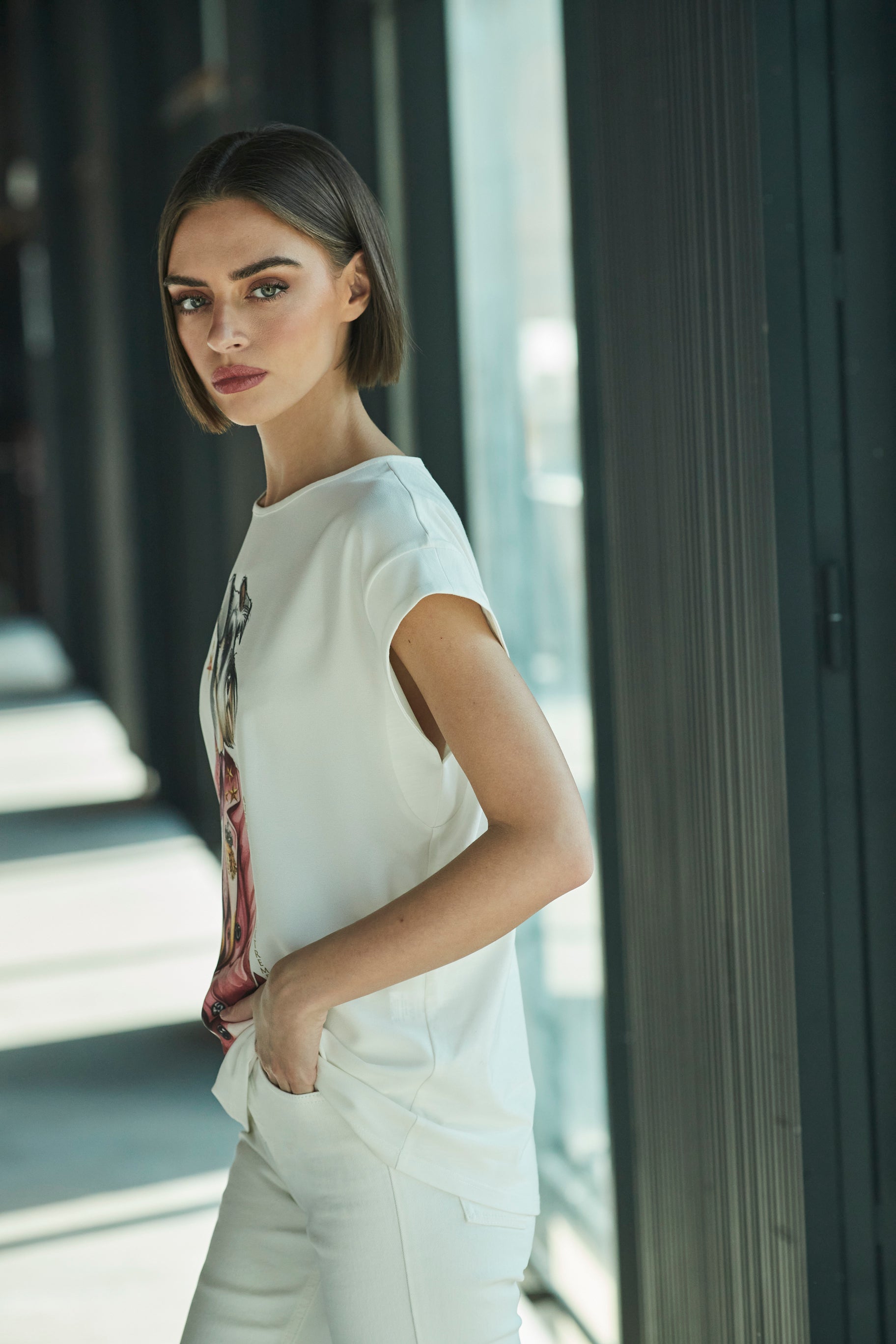 CAMISETA BLANCO SHNAUZER