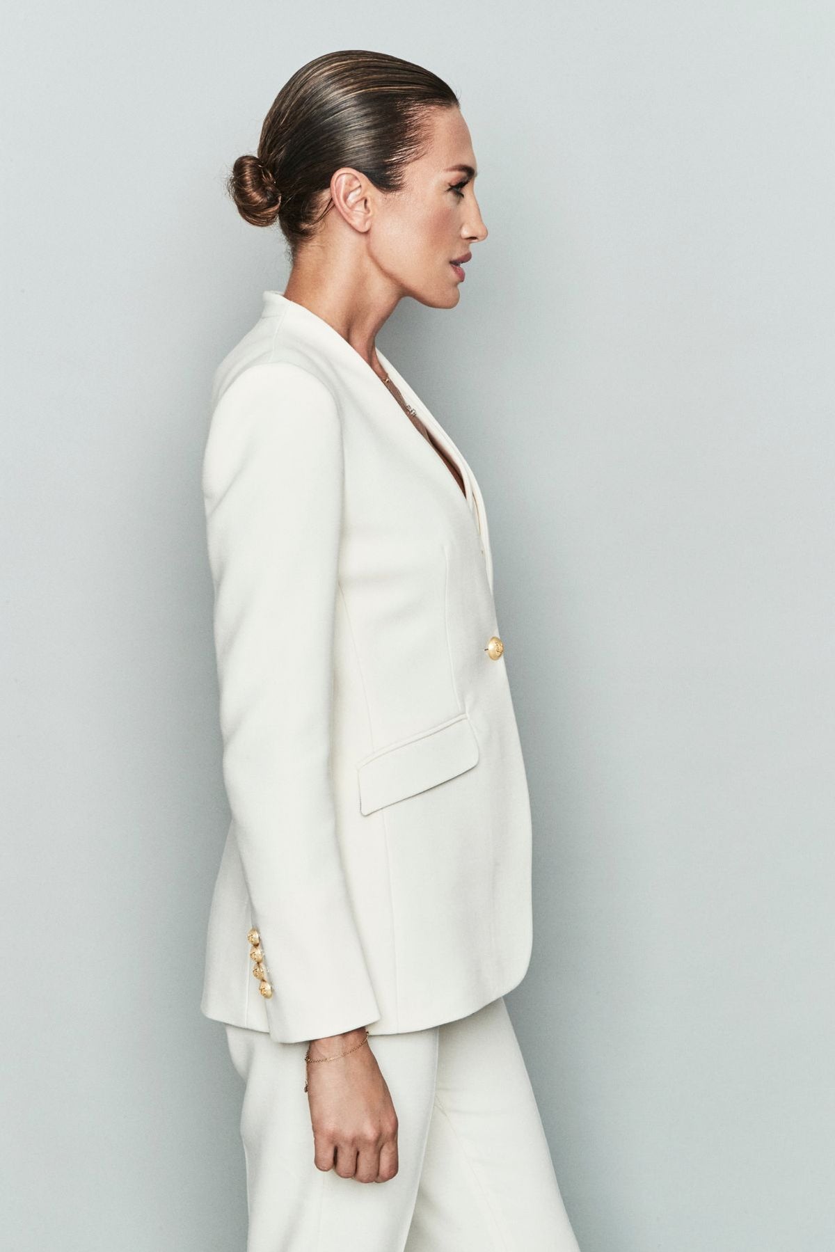 Ivory tailored blazer Maren - Limited Edition