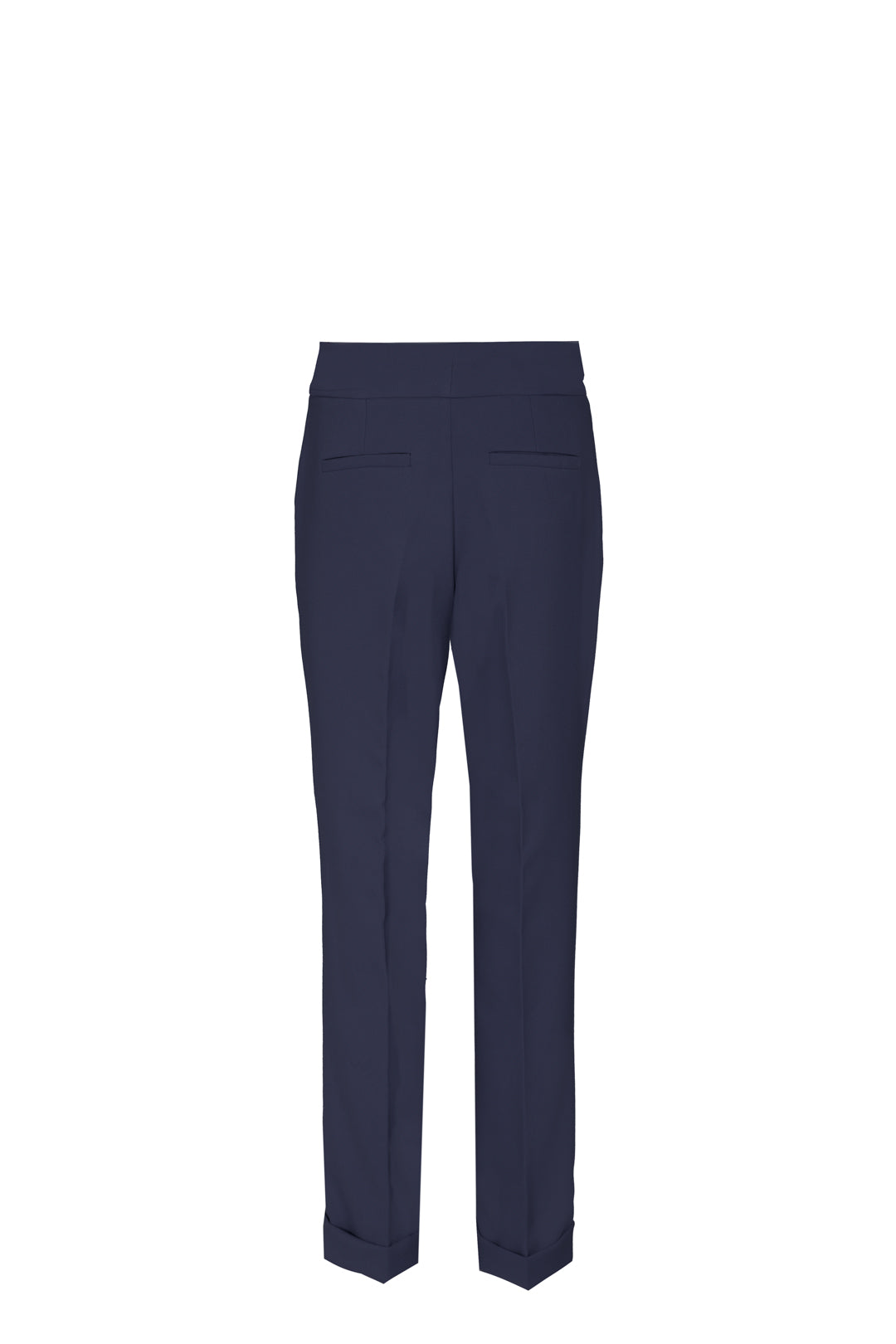 ATELIER 02 NAVY BUCKLE TROUSERS