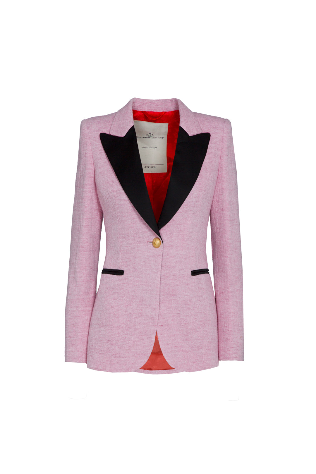 BLAZER ROSA SOLAPA NEGRA CIPRIANI