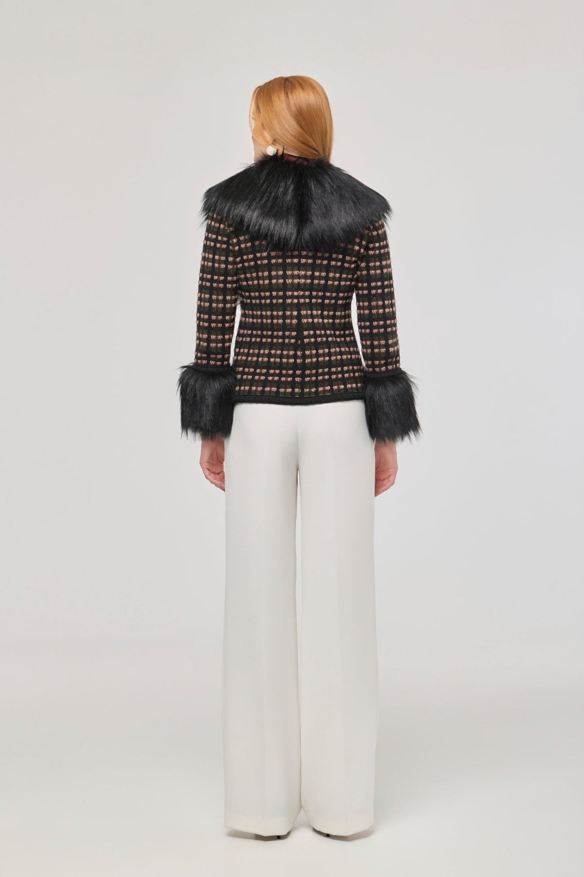 Angele Short Faux Fur Jacket - Limited Edition - THE EXTREME COLLECTION