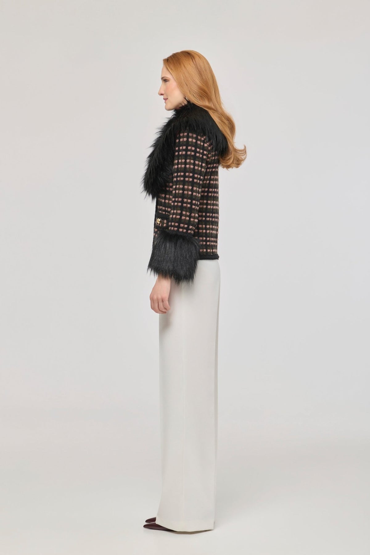 Angele Short Faux Fur Jacket - Limited Edition - THE EXTREME COLLECTION