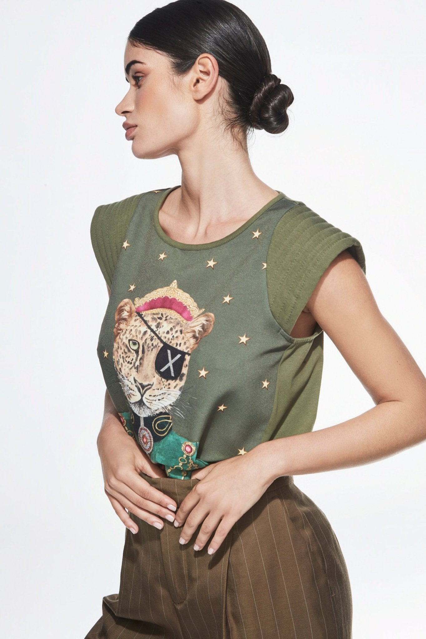 ANNE BONNY GREEN T - SHIRT - THE EXTREME COLLECTION