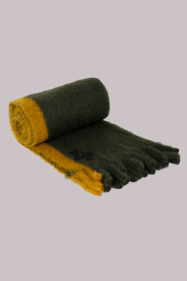 PAXTON TWO-TONE MOHAIR SCARF