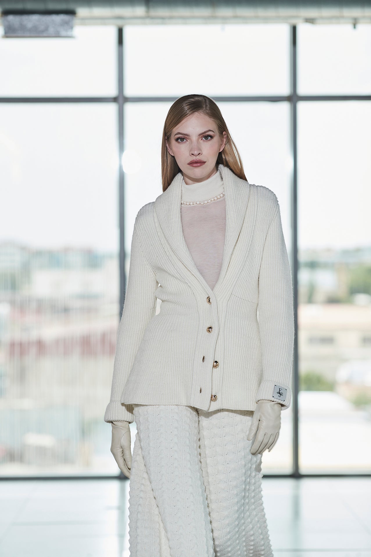 BABETTE TAILORED IVORY JACKET - THE EXTREME COLLECTION