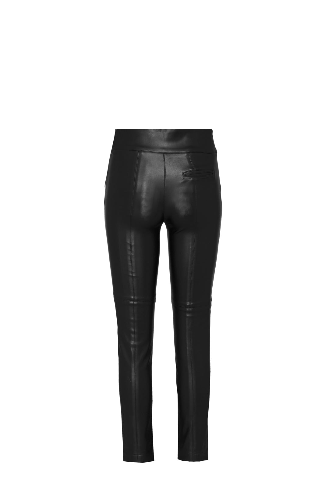 BERENICE BLACK FAUX LEATHER TROUSERS - THE EXTREME COLLECTION