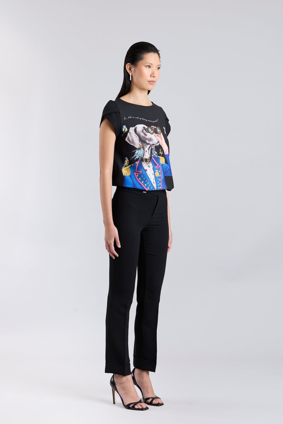 Black Braco Printed T-Shirt - Limited Edition - THE EXTREME COLLECTION