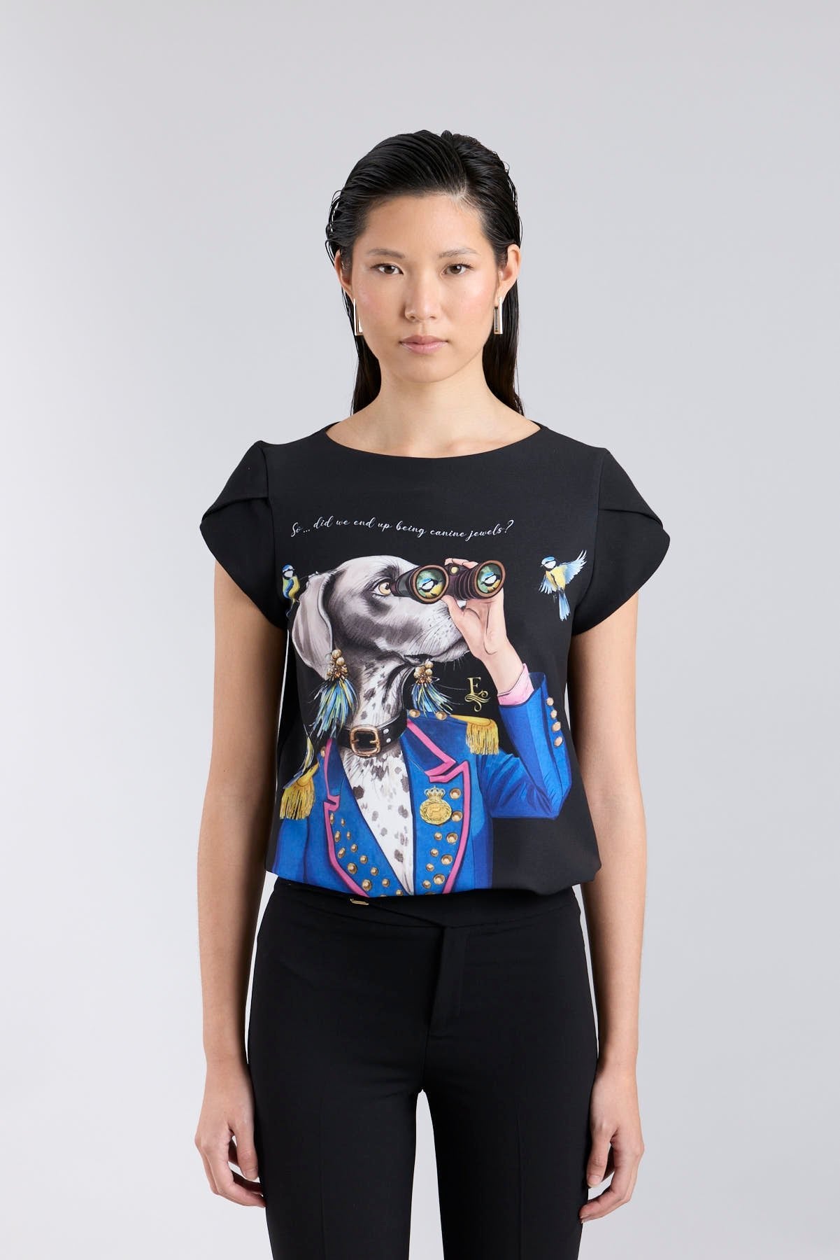 Black Braco Printed T-Shirt - Limited Edition - THE EXTREME COLLECTION