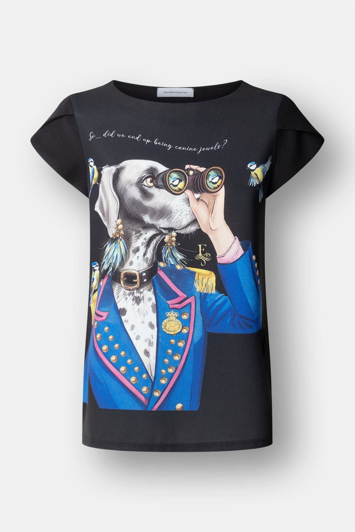 Black Braco Printed T-Shirt - Limited Edition - THE EXTREME COLLECTION
