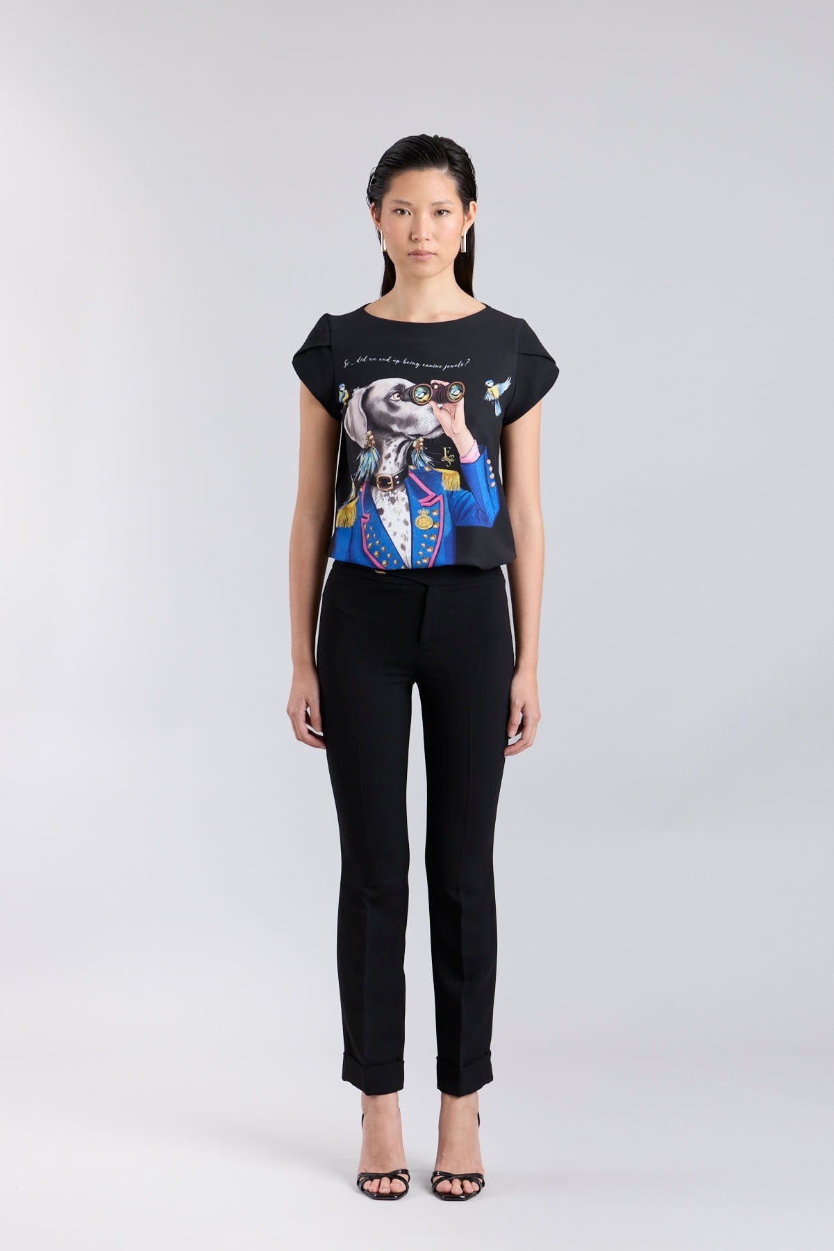 Black Braco Printed T-Shirt - Limited Edition - THE EXTREME COLLECTION