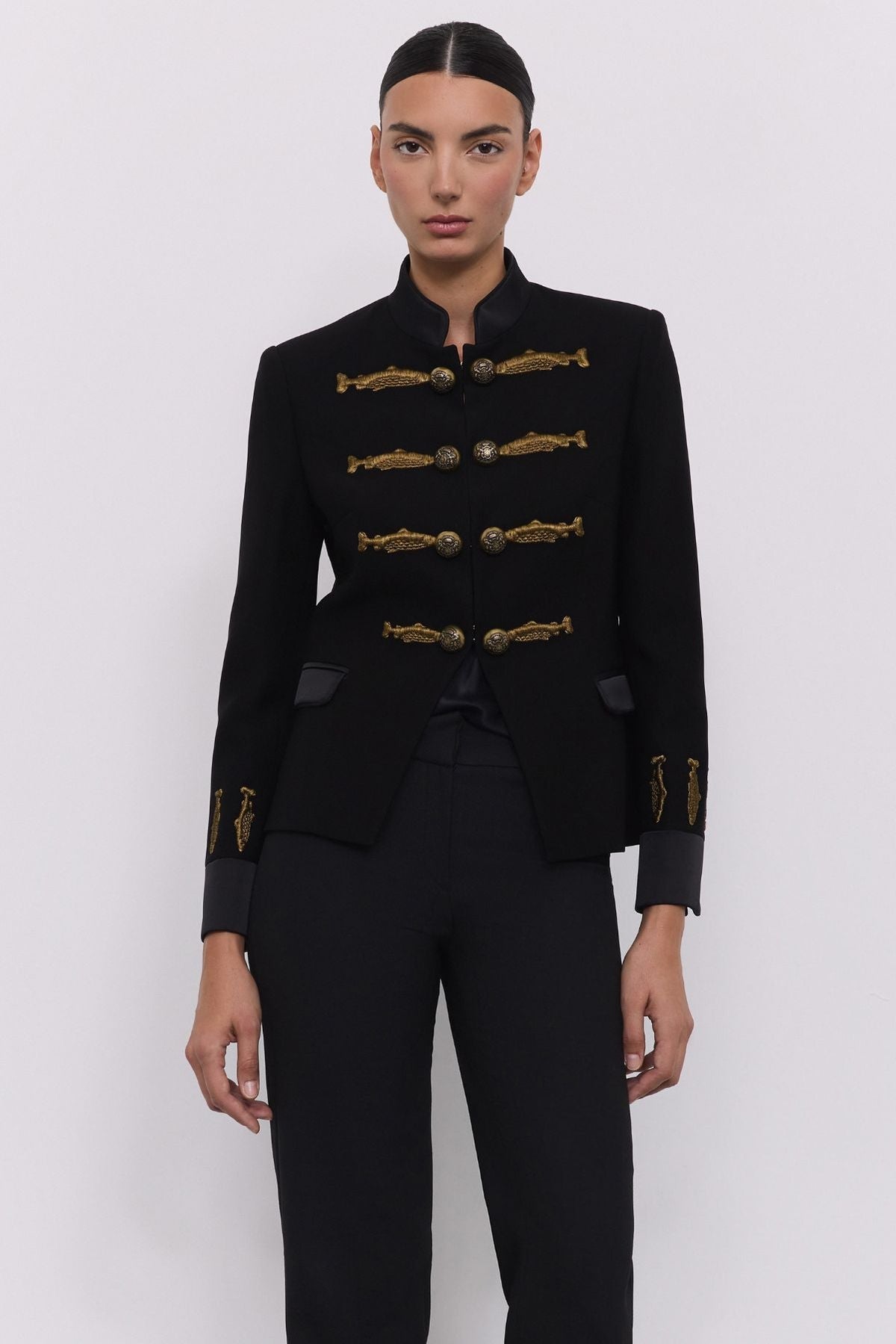 Black Military Blazer Nuvola - Limited Edition - THE EXTREME COLLECTION