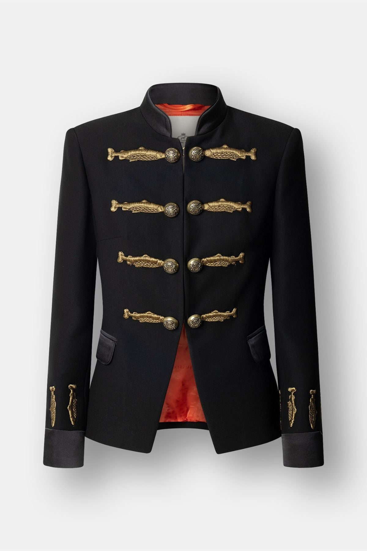 Black Military Blazer Nuvola - Limited Edition - THE EXTREME COLLECTION