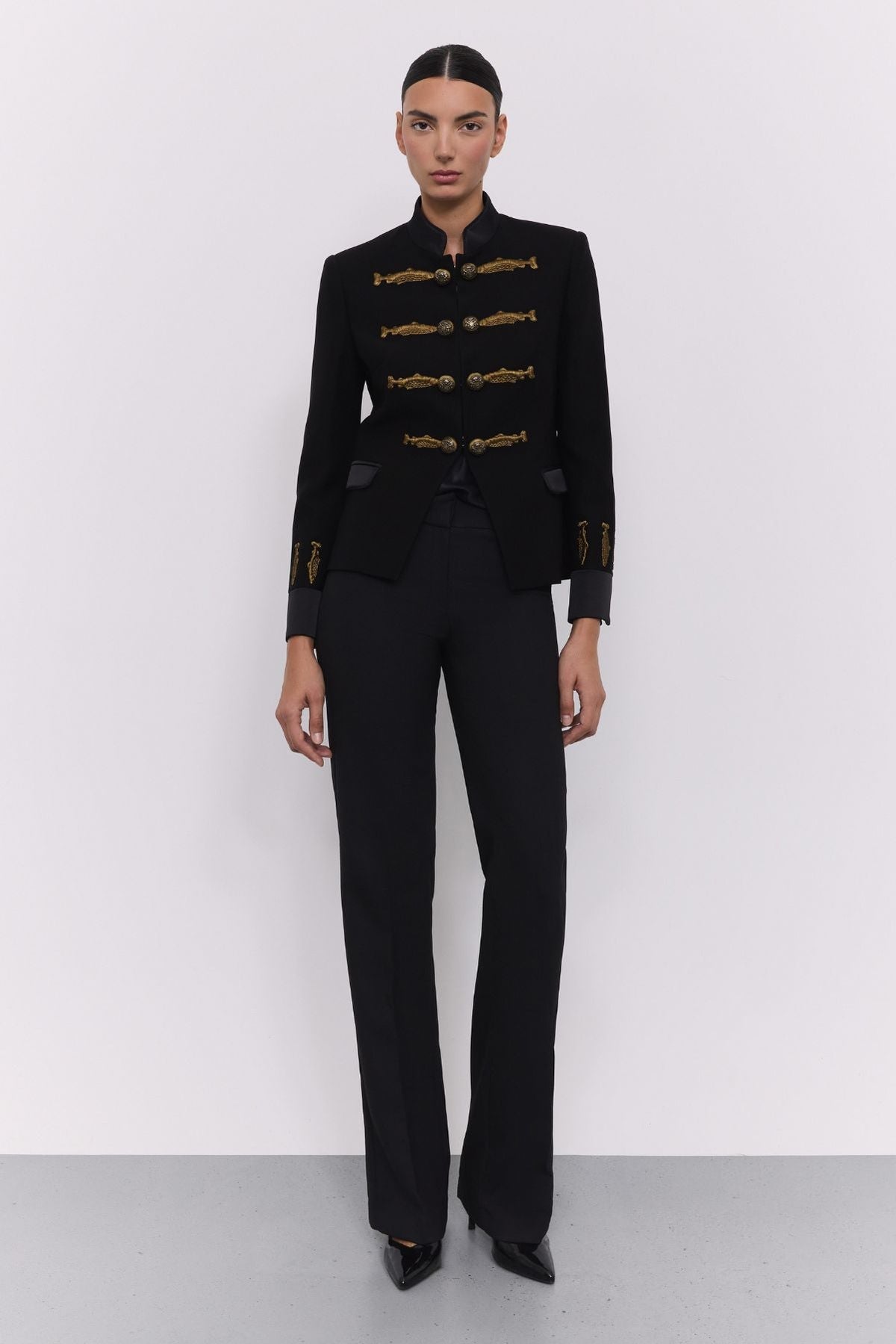 Black Military Blazer Nuvola - Limited Edition - THE EXTREME COLLECTION