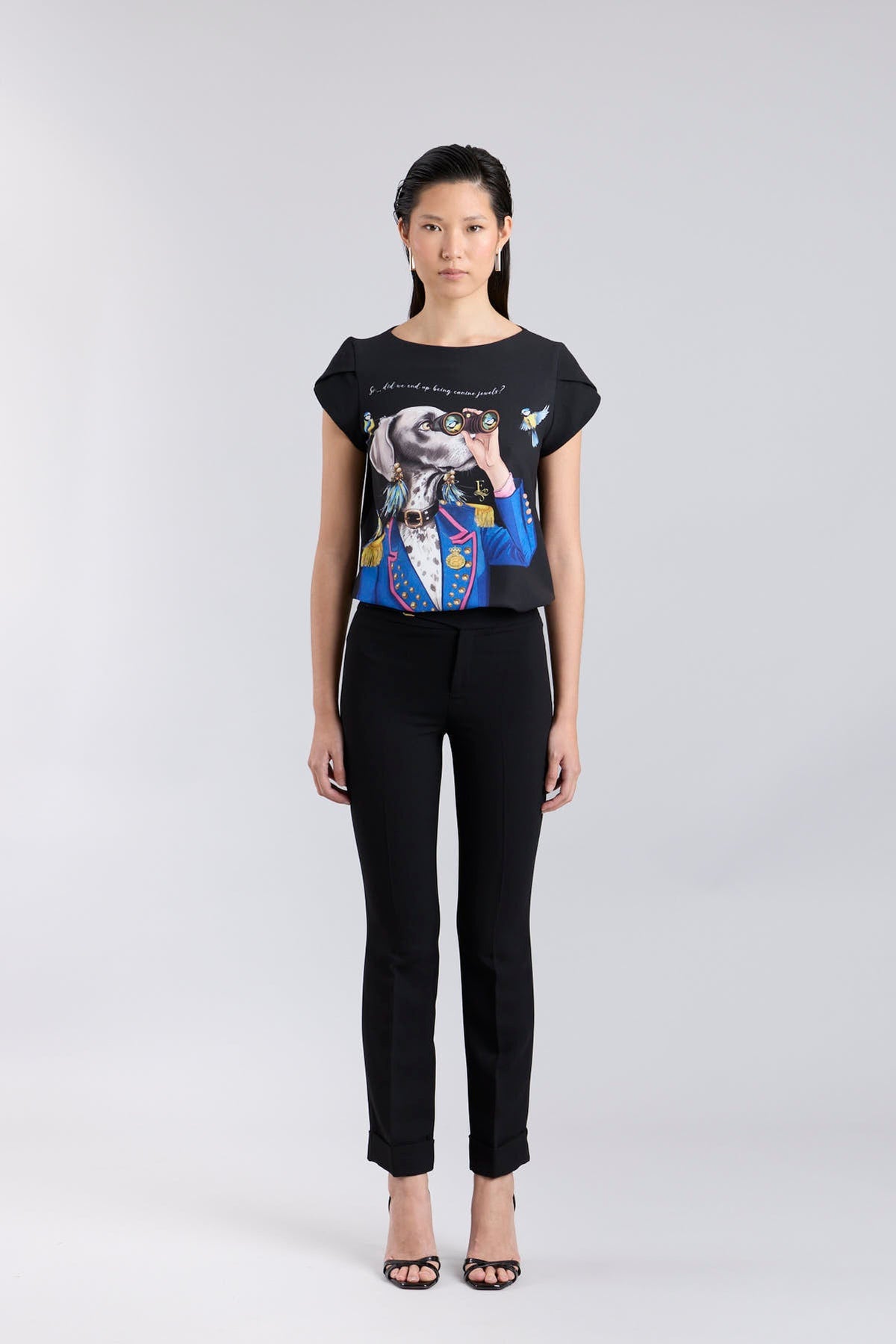 Black Printed T-Shirt Braco - Limited Edition - THE EXTREME COLLECTION