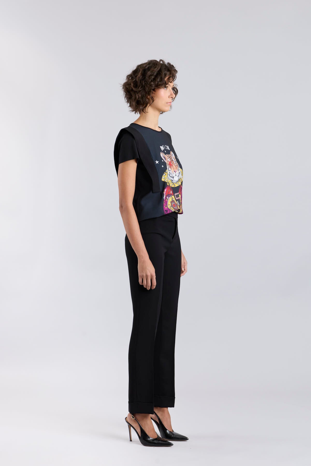 Black Tiger Print T-Shirt - Limited Edition - THE EXTREME COLLECTION