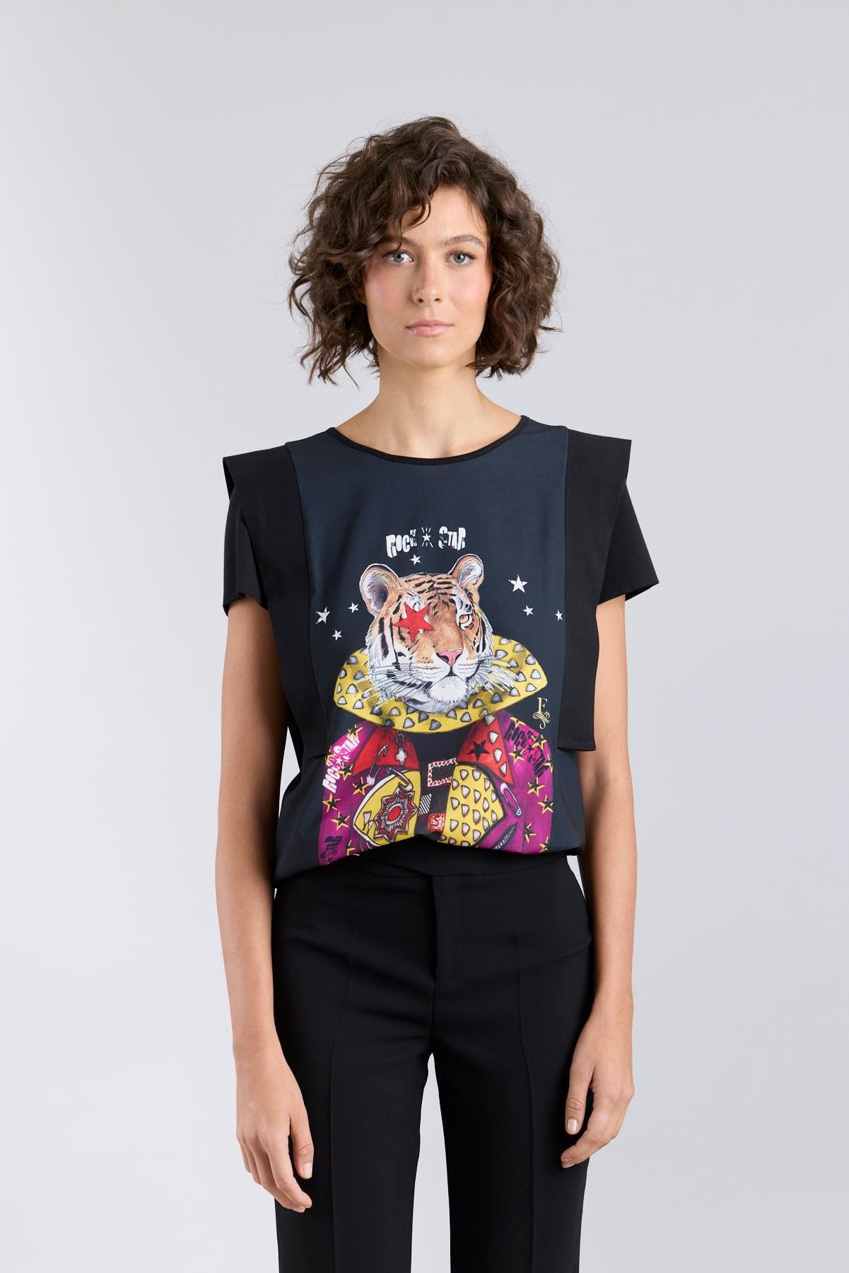 Black Tiger Print T-Shirt - Limited Edition - THE EXTREME COLLECTION
