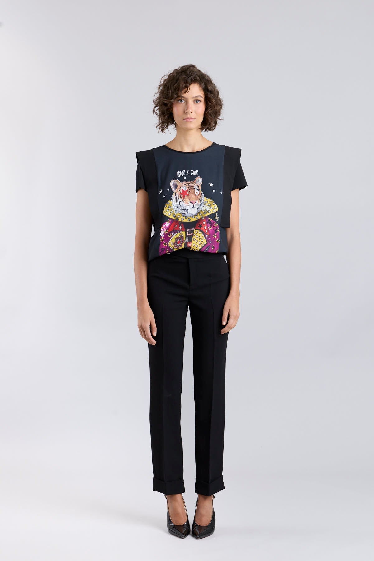 Black Tiger Print T-Shirt - Limited Edition - THE EXTREME COLLECTION