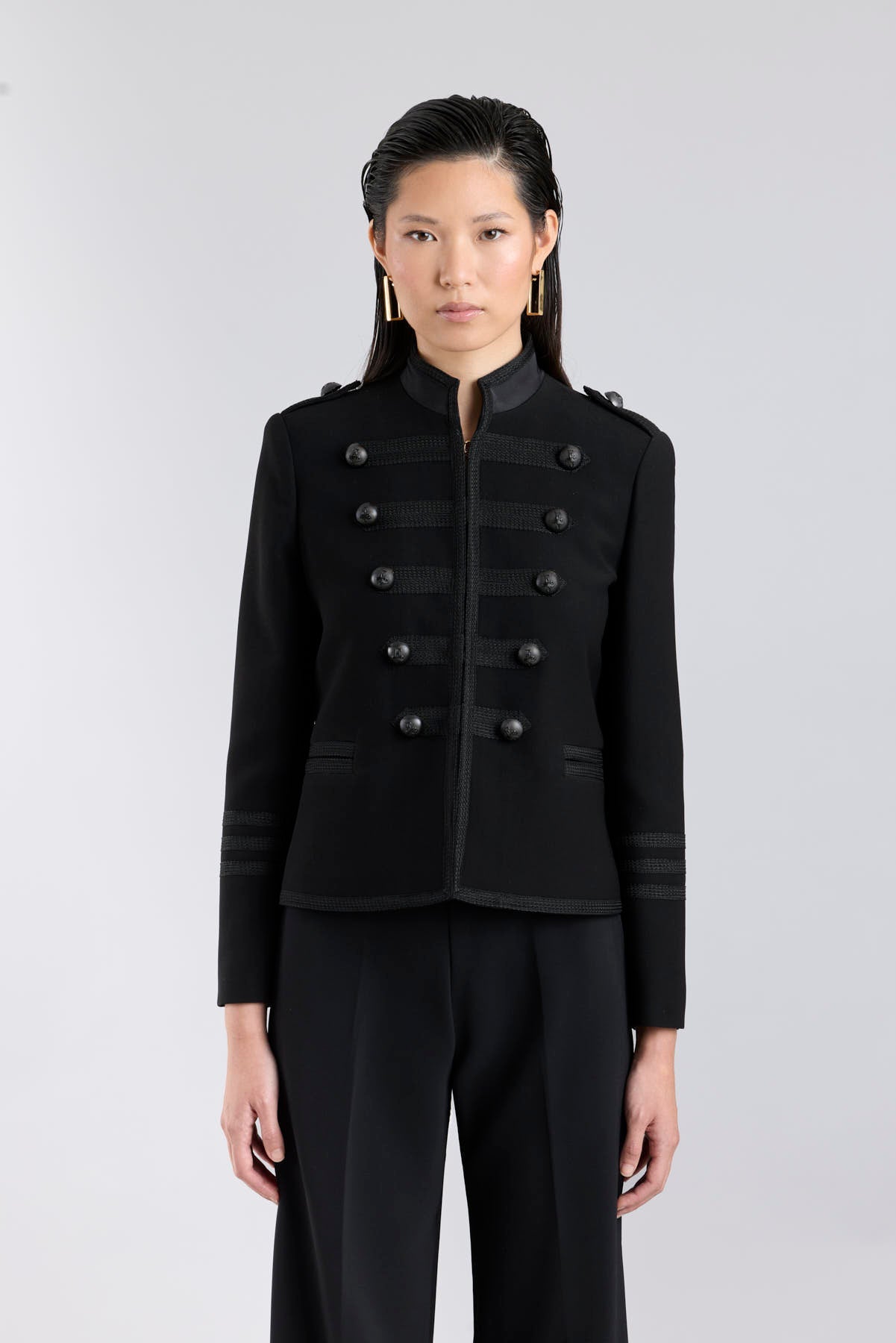 Brooklyn Military Hussar Jacket with Ornamental Braiding - Limited Edition - THE EXTREME COLLECTION