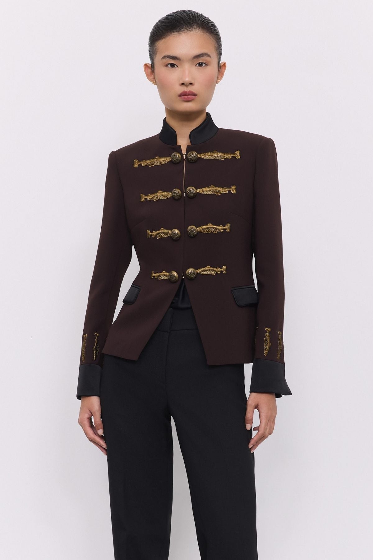 Brown Military Blazer Nuvola - Limited Edition - THE EXTREME COLLECTION