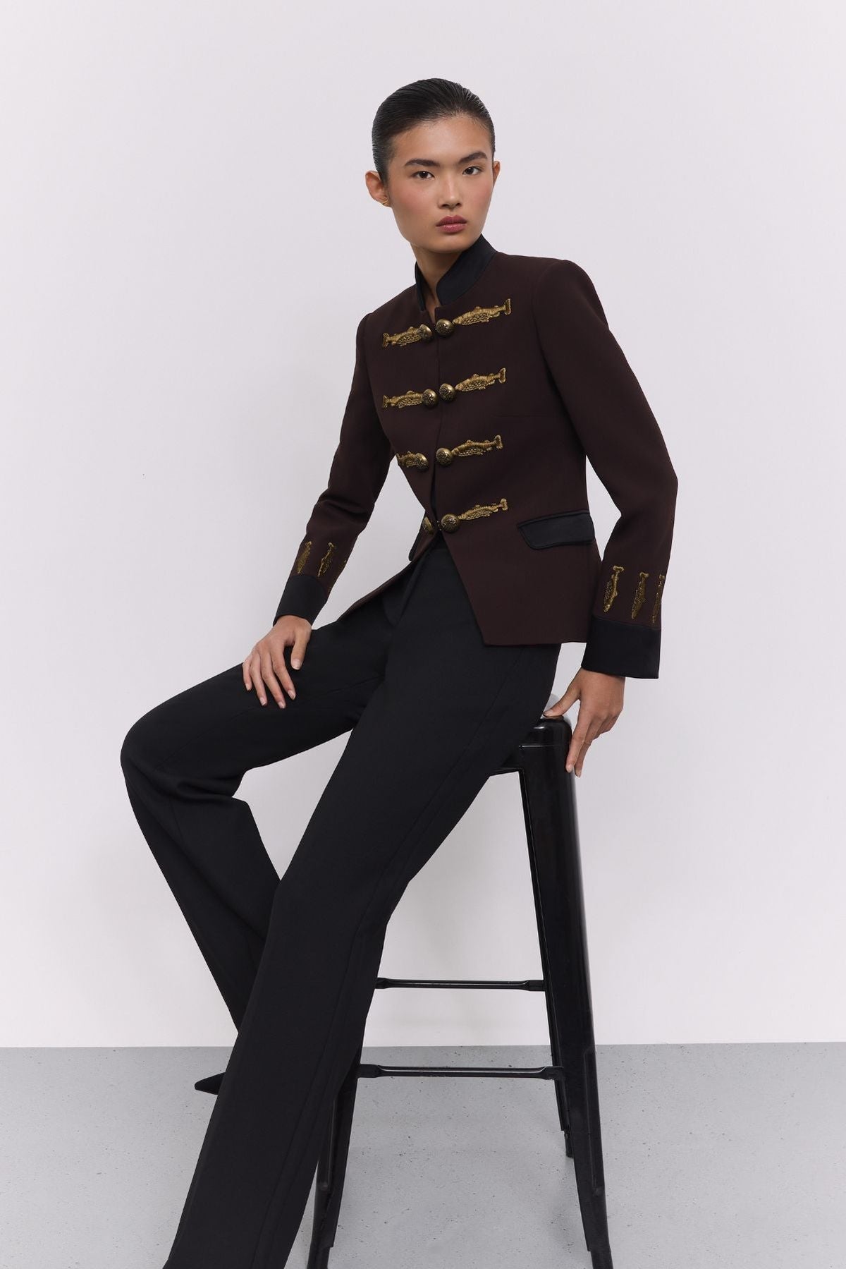 Brown Military Blazer Nuvola - Limited Edition - THE EXTREME COLLECTION