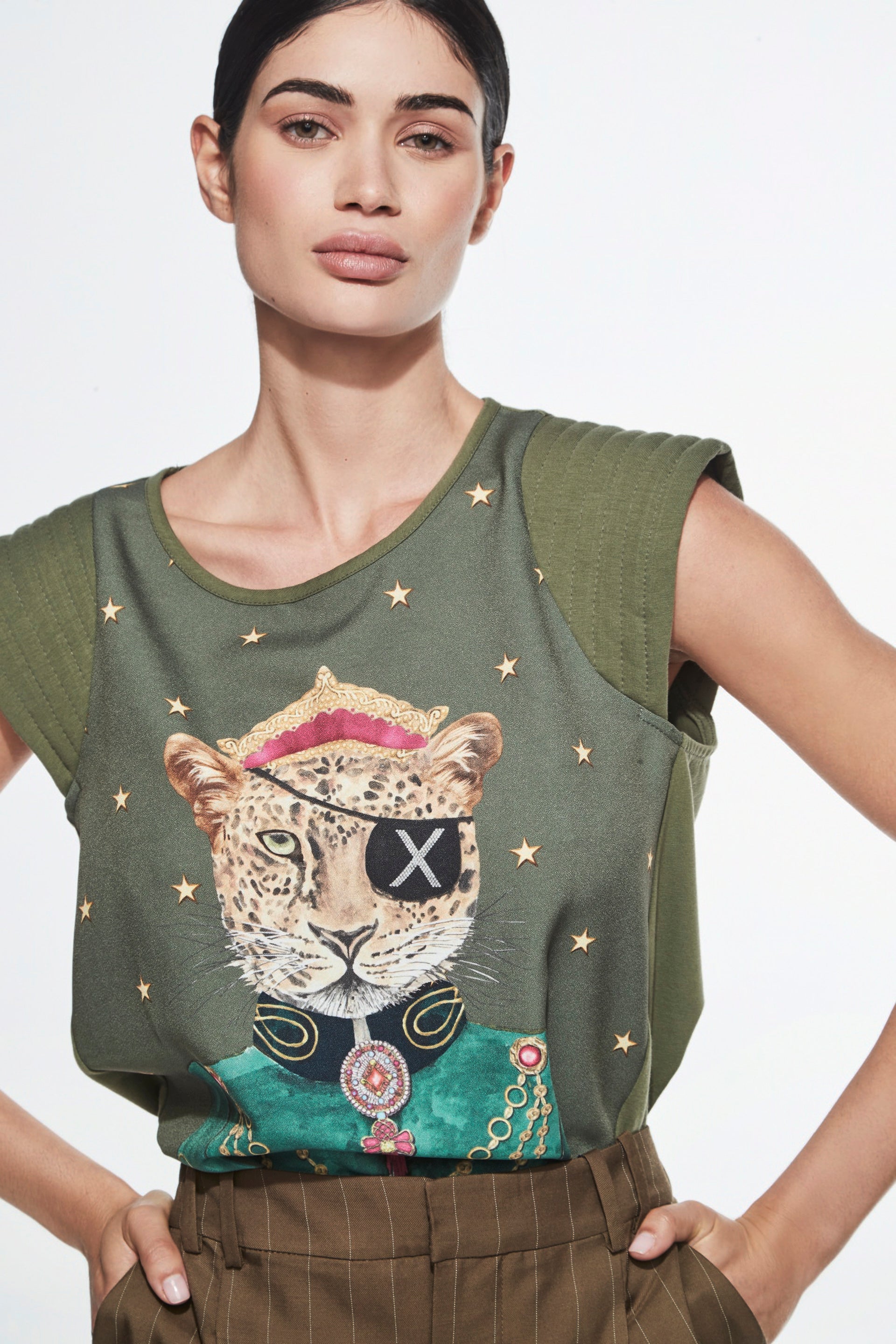 ANNE BONNY GREEN T-SHIRT