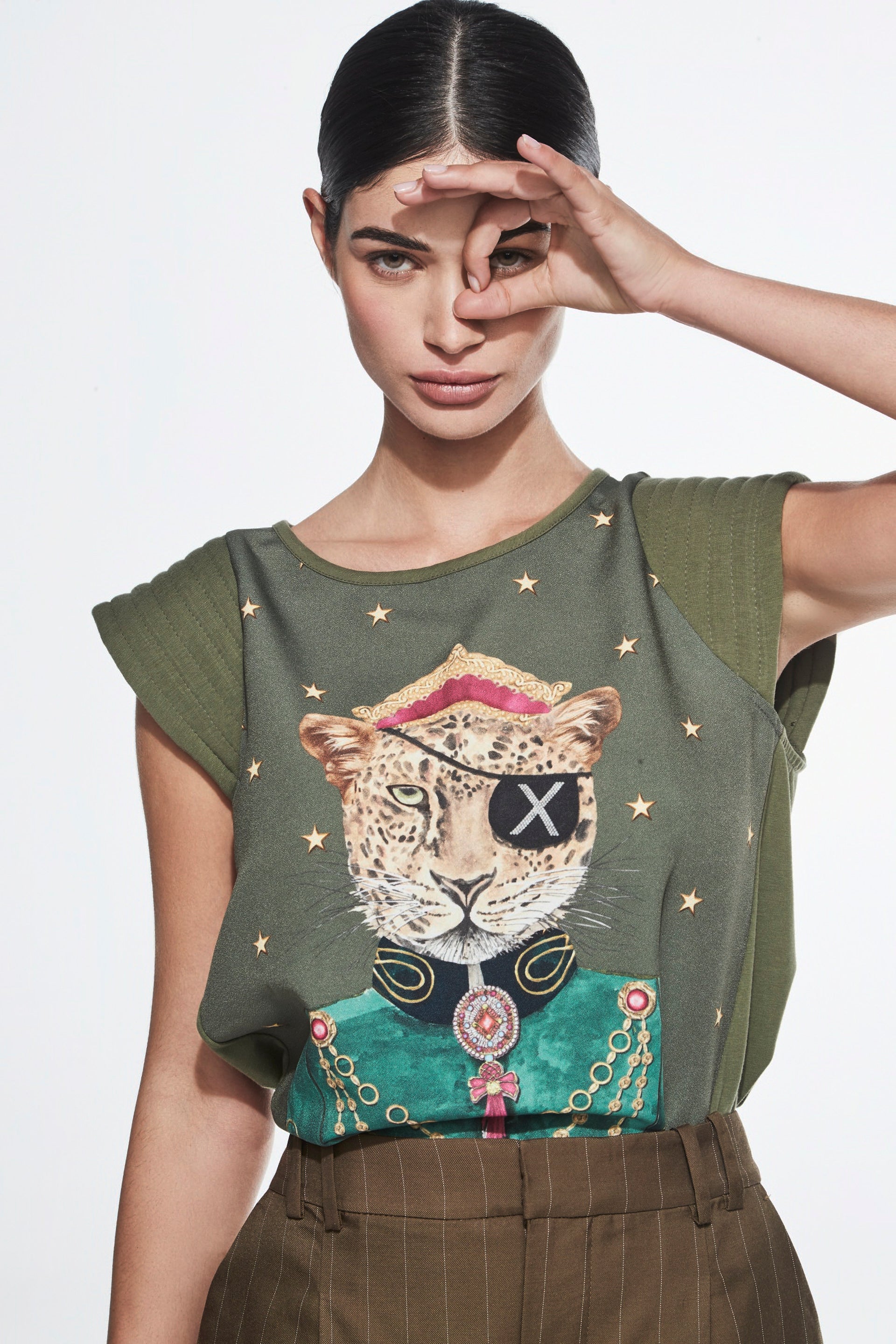 ANNE BONNY GREEN T-SHIRT