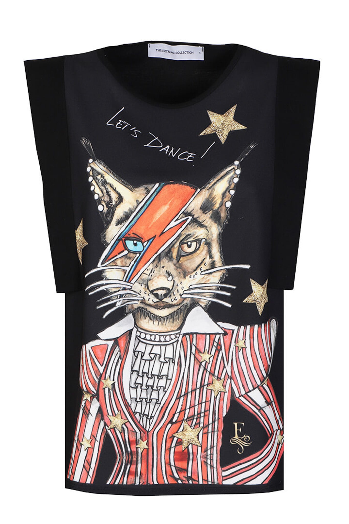 LET'S DANCE BLACK T-SHIRT