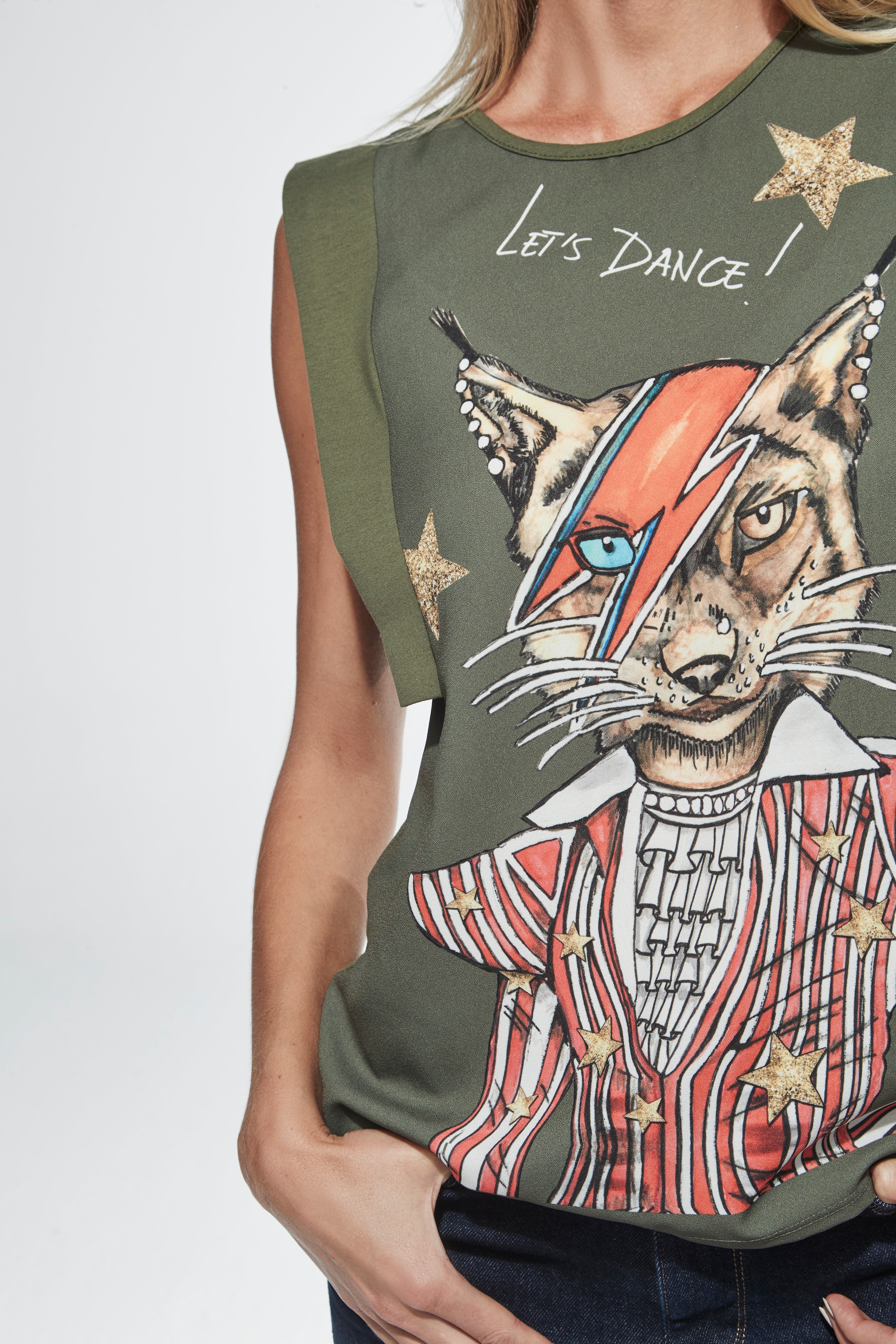 LET'S DANCE GREEN T-SHIRT