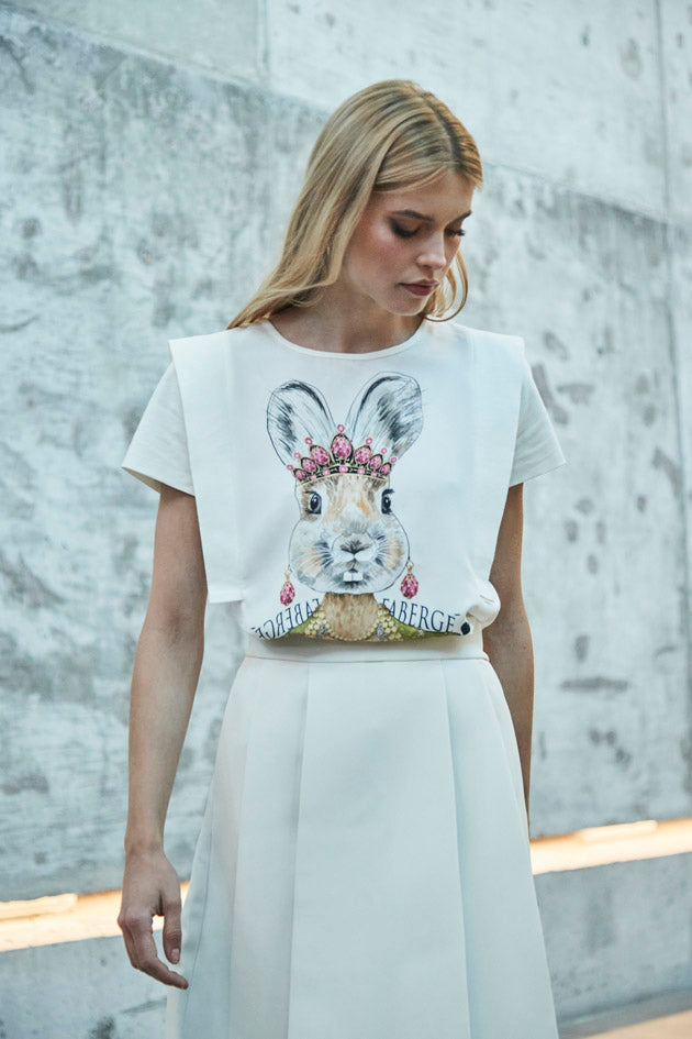 FABERGÉ WHITE T-SHIRT