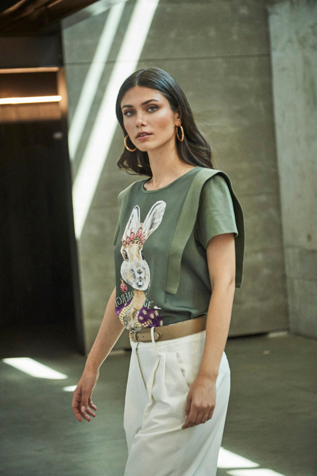 FABERGÉ GREEN T-SHIRT