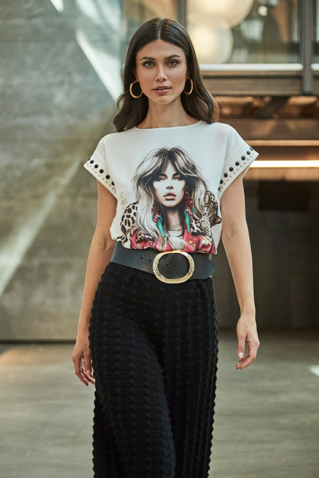 SAUVAGE WHITE T-SHIRT