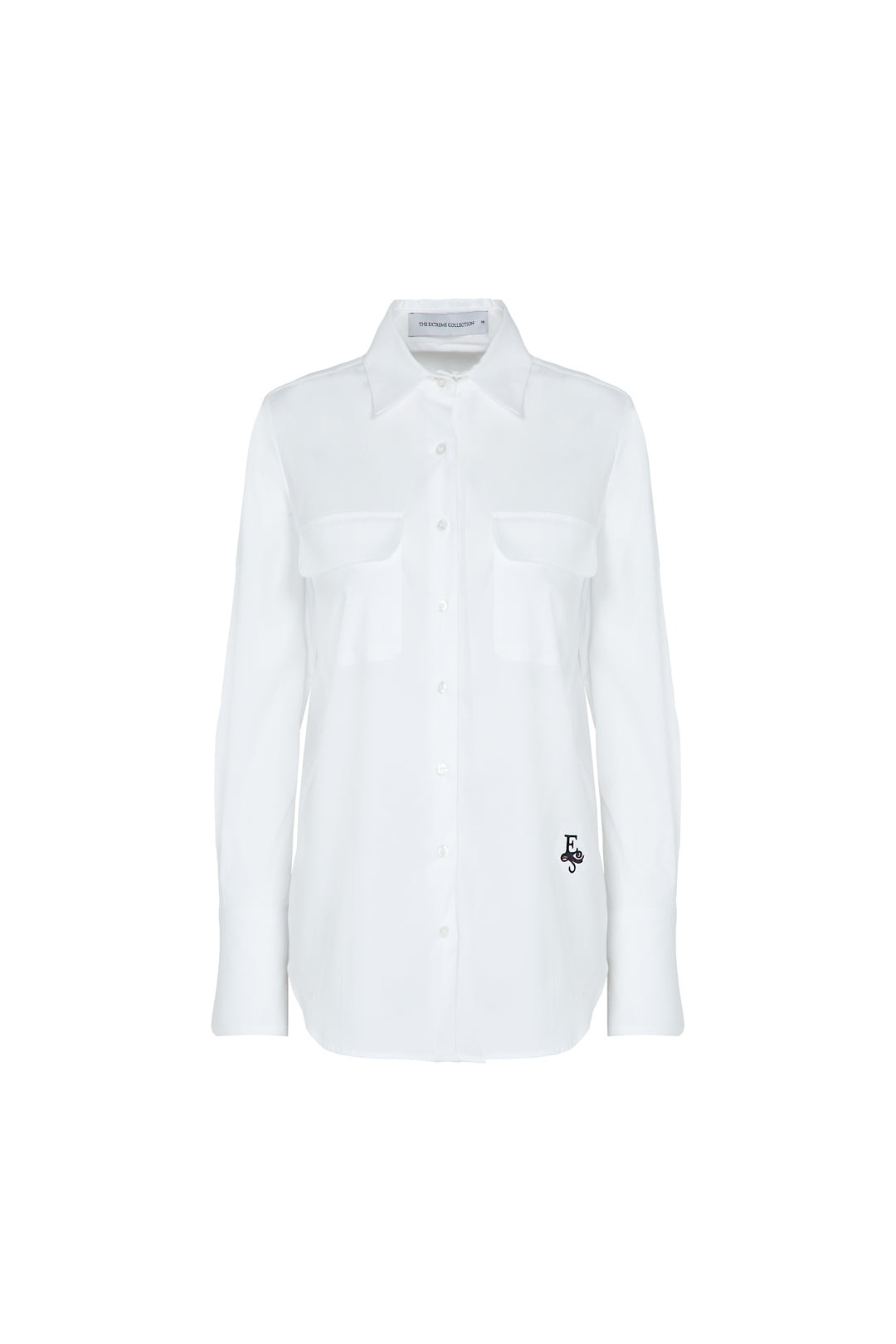 GABRIELLE WHITE SHIRT WITH POCKETS