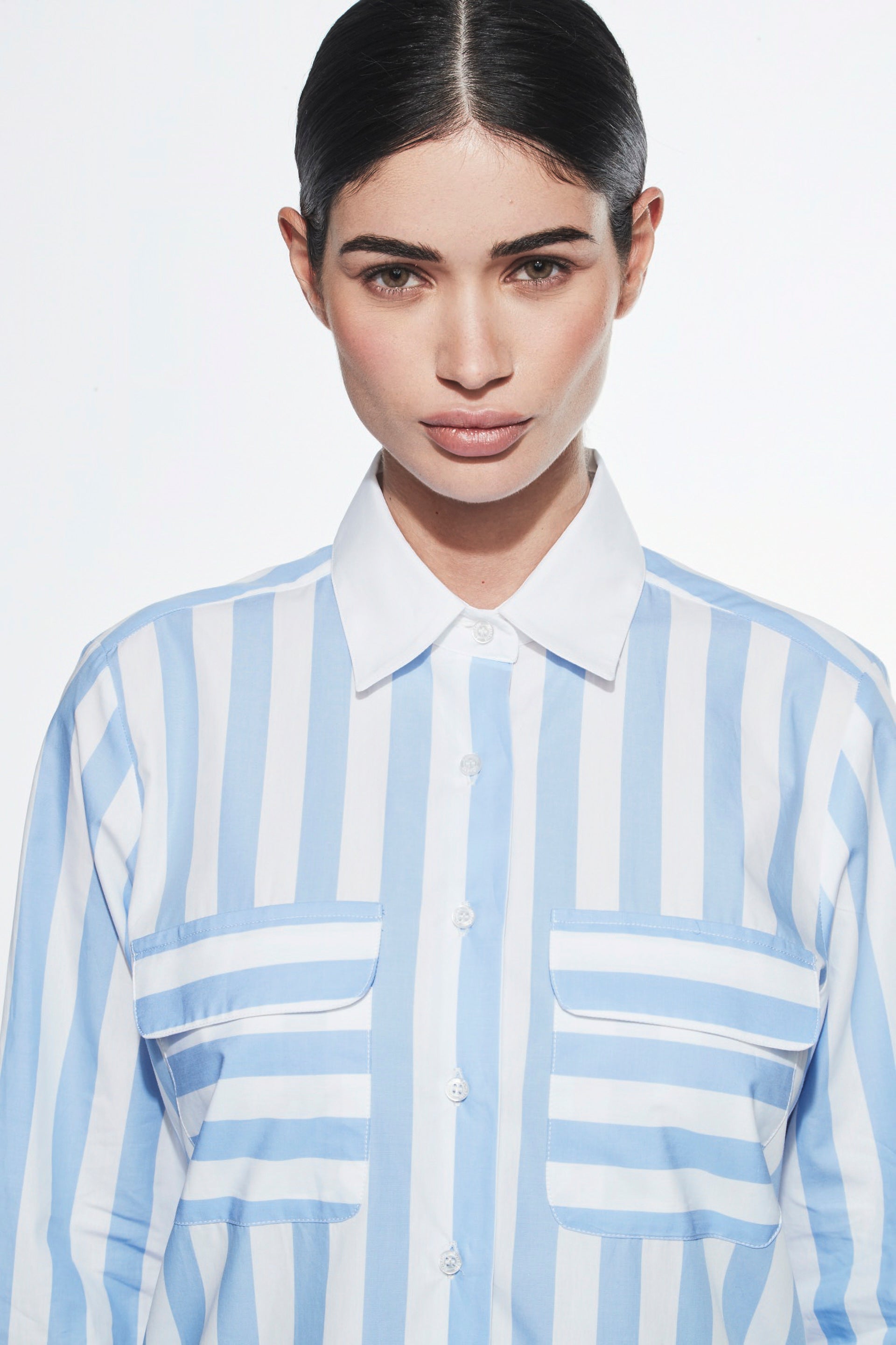 GABRIELLE STRIPED SHIRT