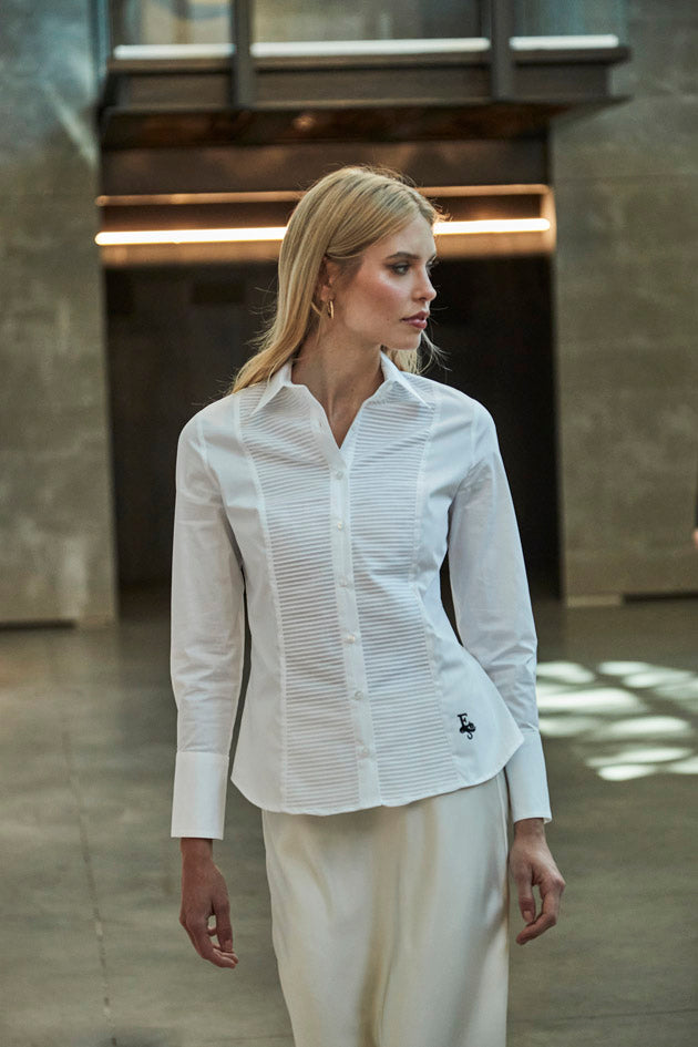 PIERO PIN-TUCK SHIRT