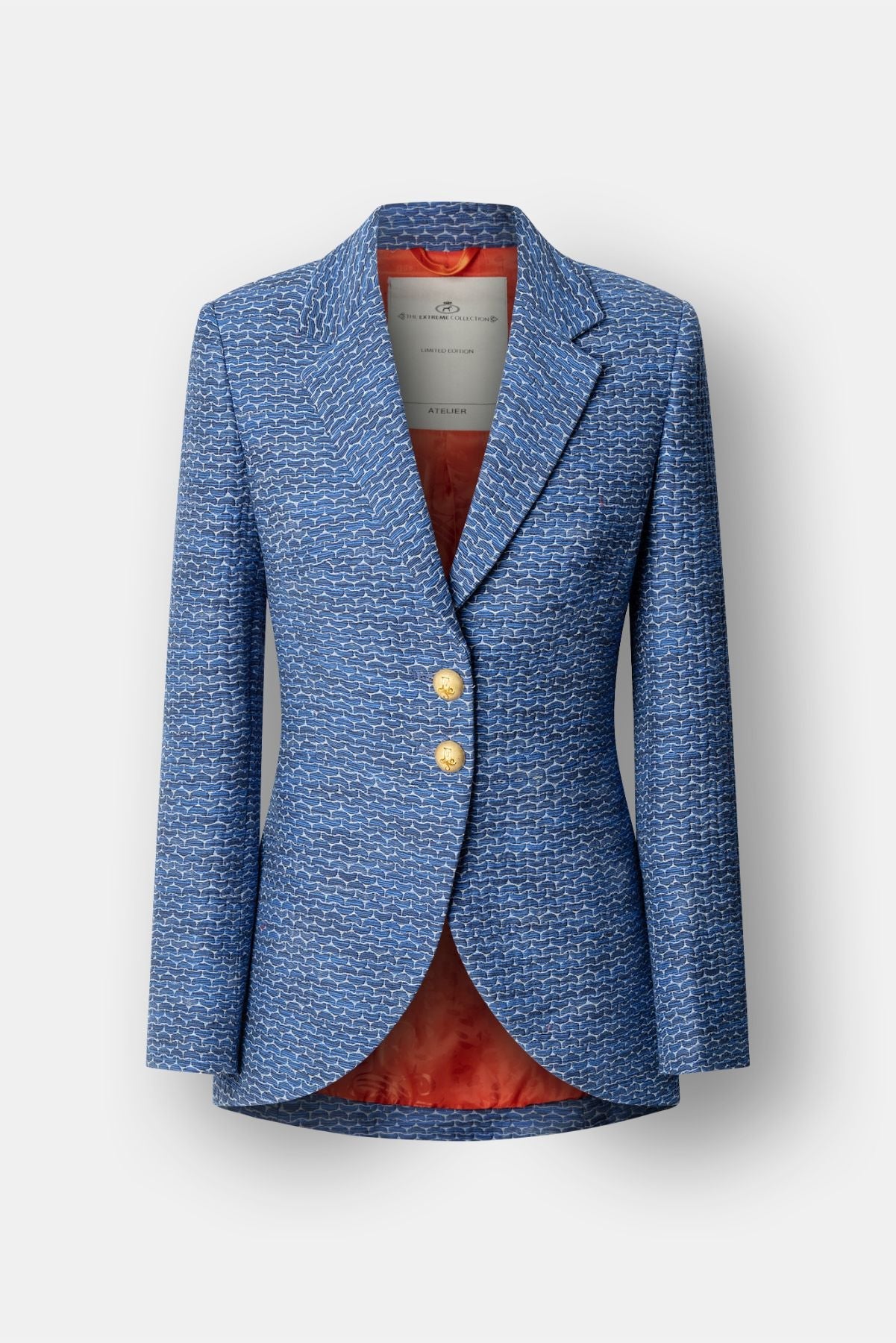 Coffety Royal Blue Tailored Blazer - Limited Edition - THE EXTREME COLLECTION