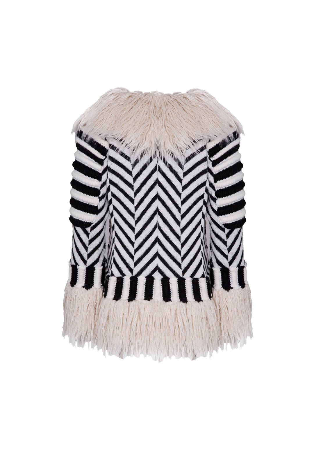 ELEONORE SHORT CREAM ALPACA COAT - THE EXTREME COLLECTION