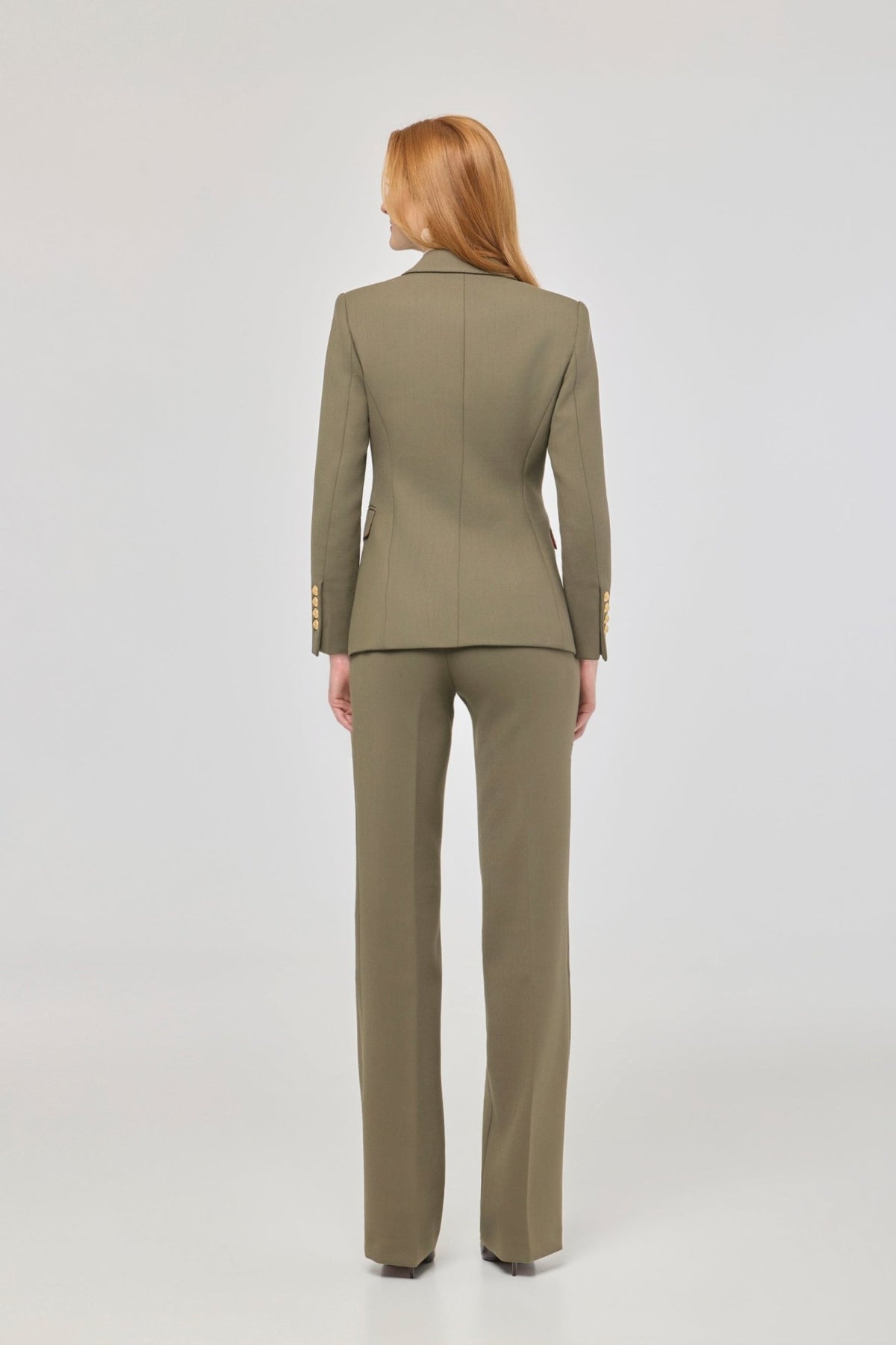 Garcia Vintage 02 Green Double-Breasted Blazer - Limited Edition - THE EXTREME COLLECTION