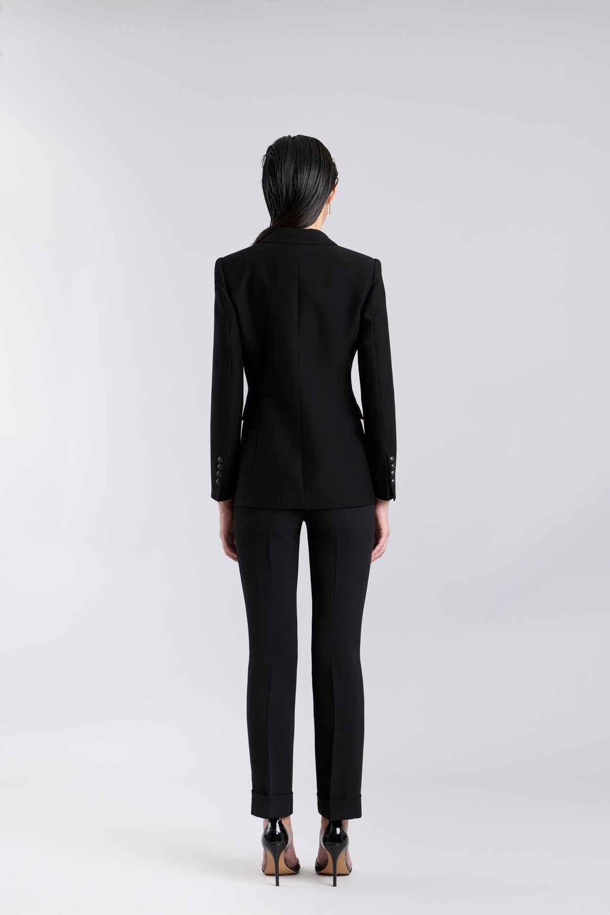Hikaru Black Embellished Tailored Blazer - Limited Edition - THE EXTREME COLLECTION