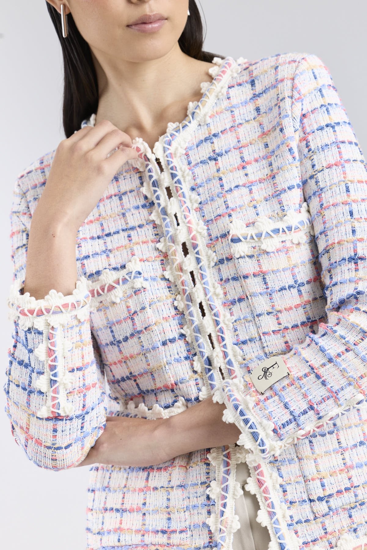 Hunter Multi - tone Check - Knit Jacket - Limited Edition - THE EXTREME COLLECTION