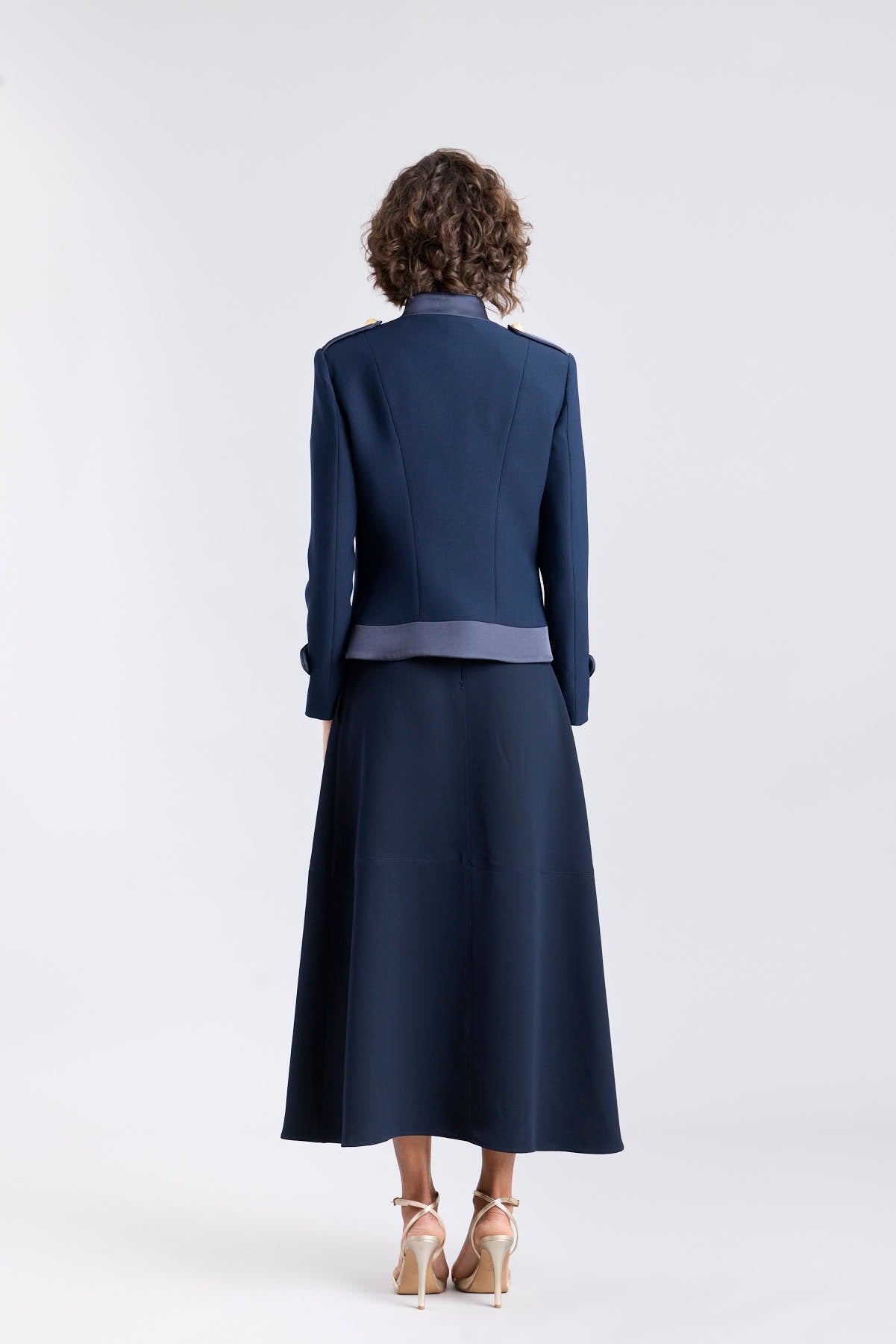Ilva Star Navy Military Jacket with Gold Embroidery - Limited Edition - THE EXTREME COLLECTION