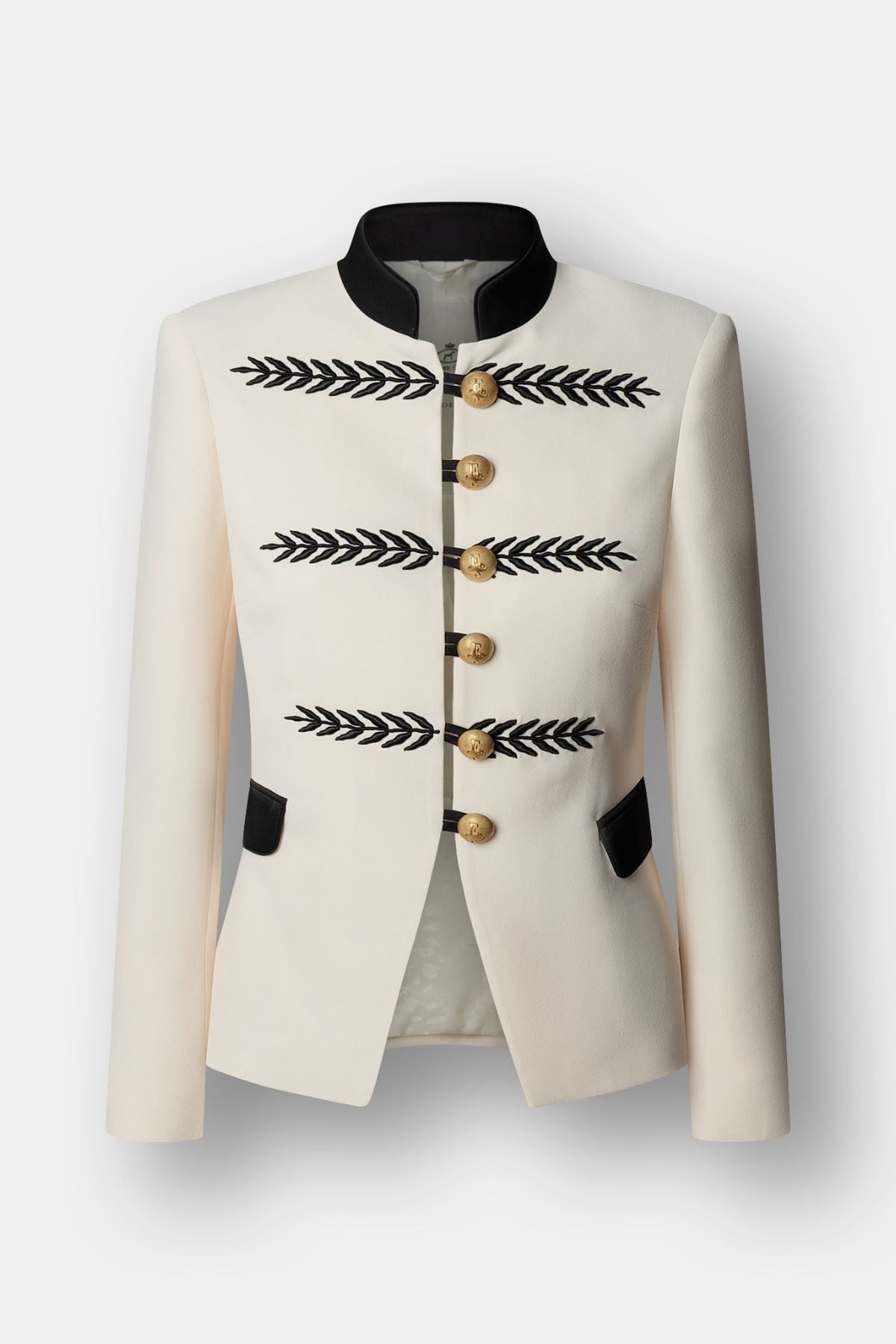 Ivory Military Blazer Renata 01 - Limited Edition - THE EXTREME COLLECTION