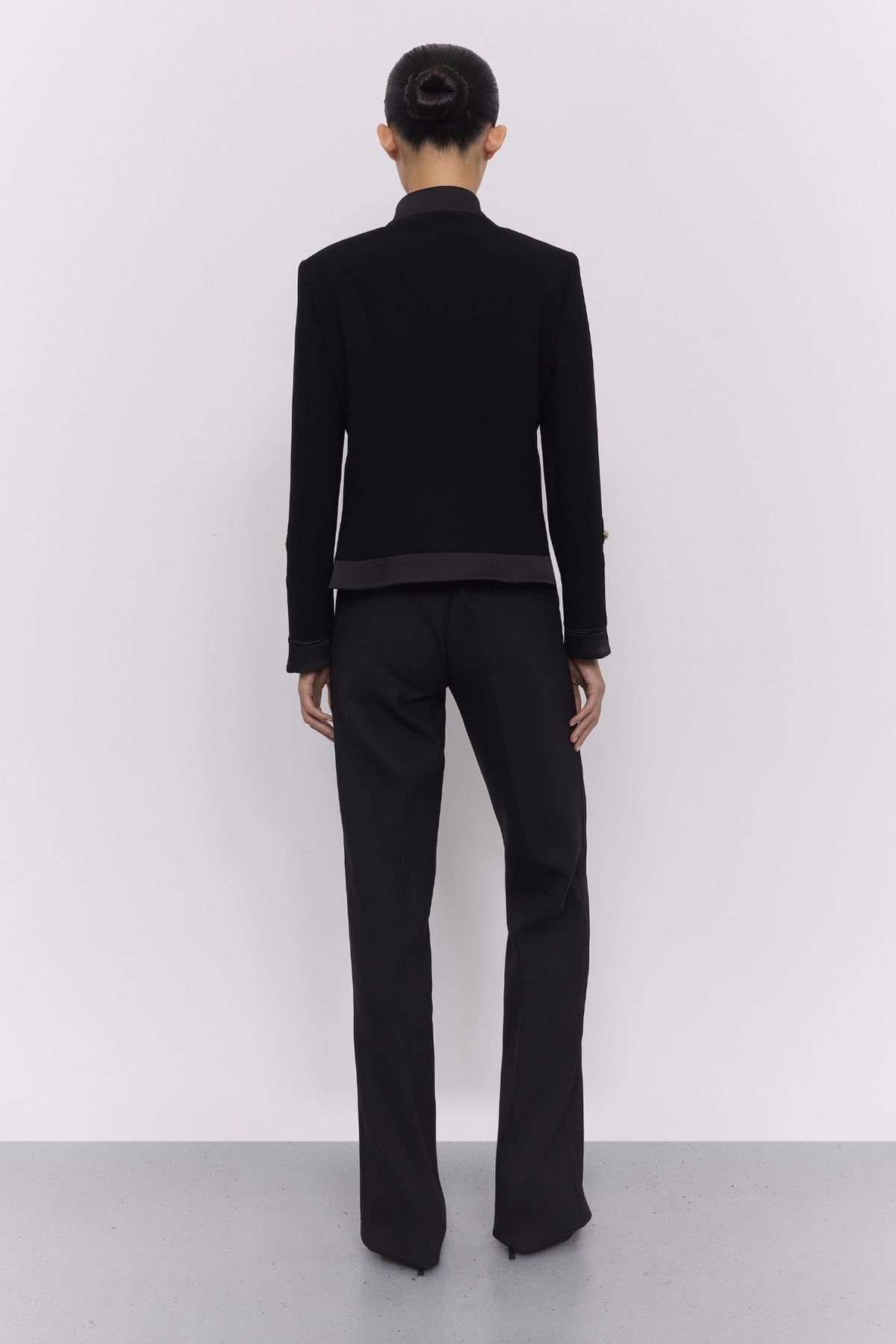 La Spezia Black Soutache Military Blazer - Limited Edition - THE EXTREME COLLECTION