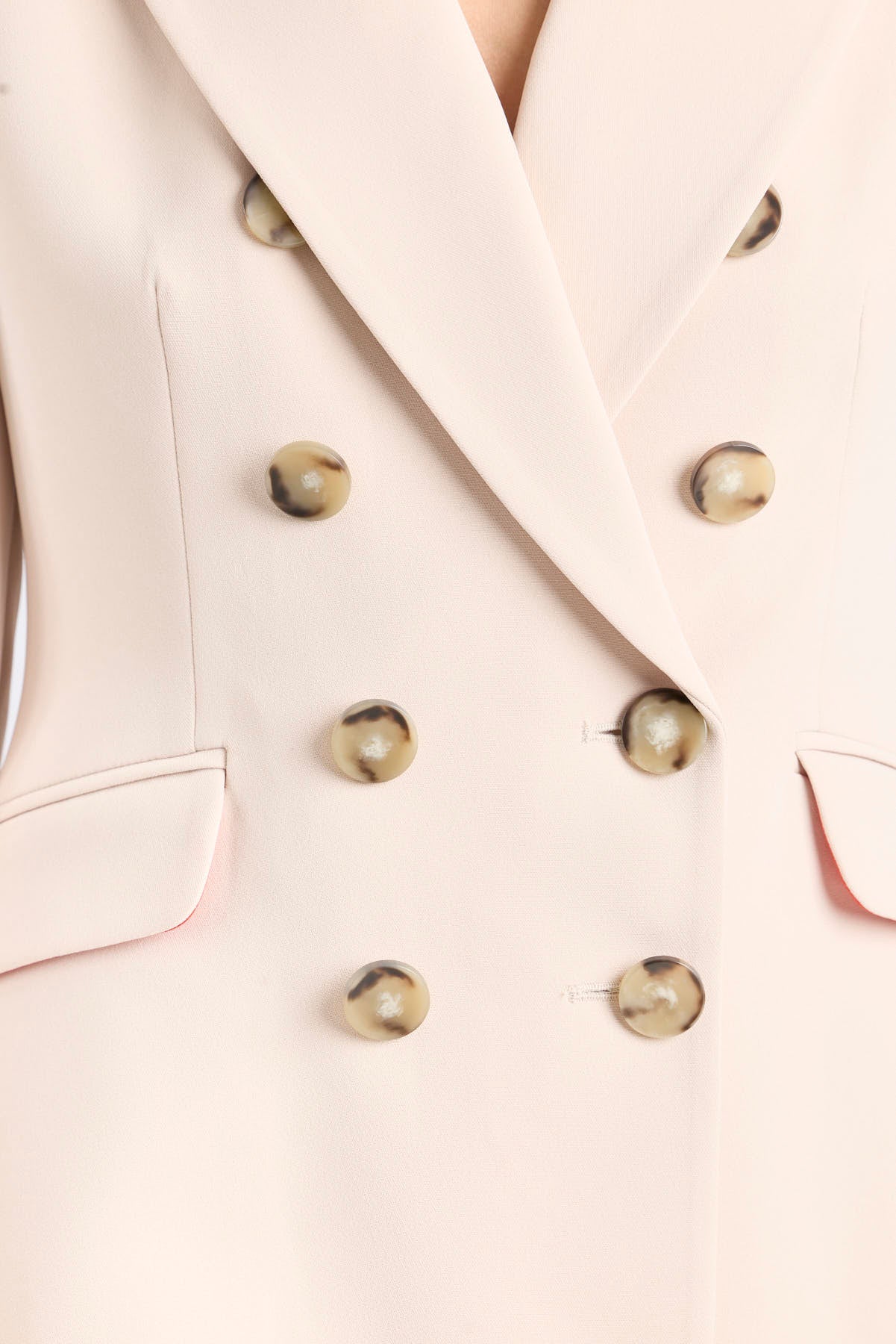 Lafayette Double - Breasted Cream Tailored Blazer - Limited Edition - THE EXTREME COLLECTION