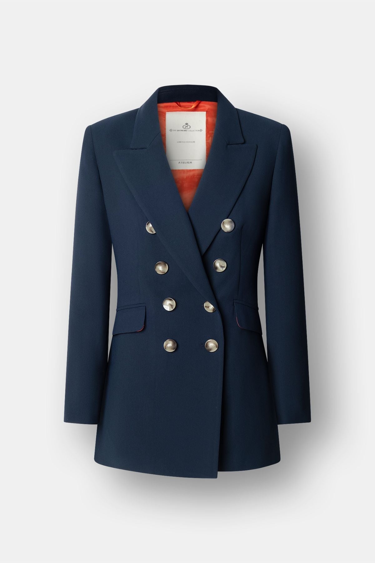 Lafayette Navy Double - Breasted Tailored Blazer - Limited Edition - THE EXTREME COLLECTION