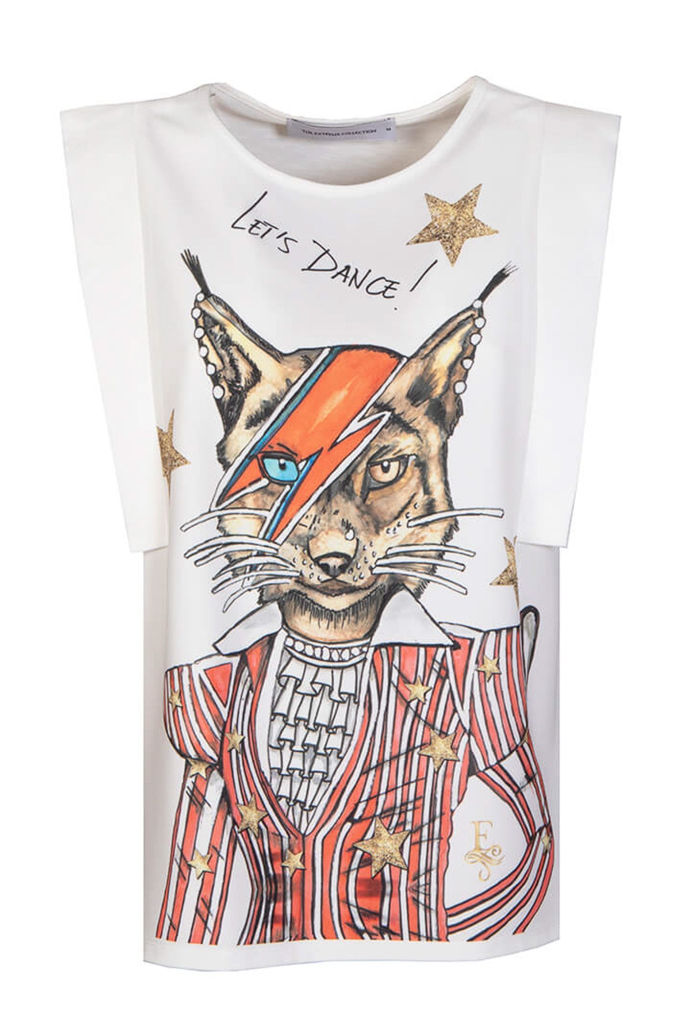 LET'S DANCE WHITE T - SHIRT - THE EXTREME COLLECTION