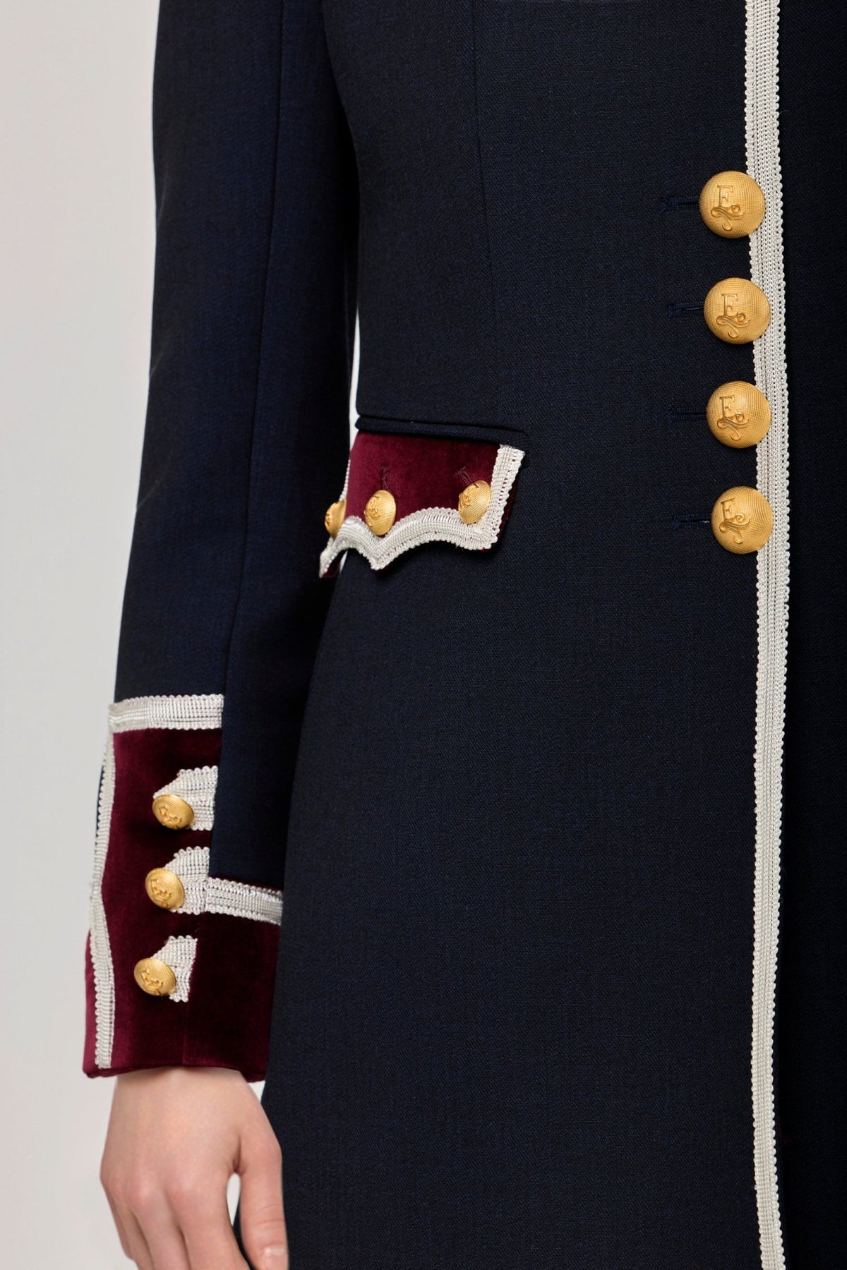 Longline Velvet Blazer Bowie - Limited Edition - THE EXTREME COLLECTION